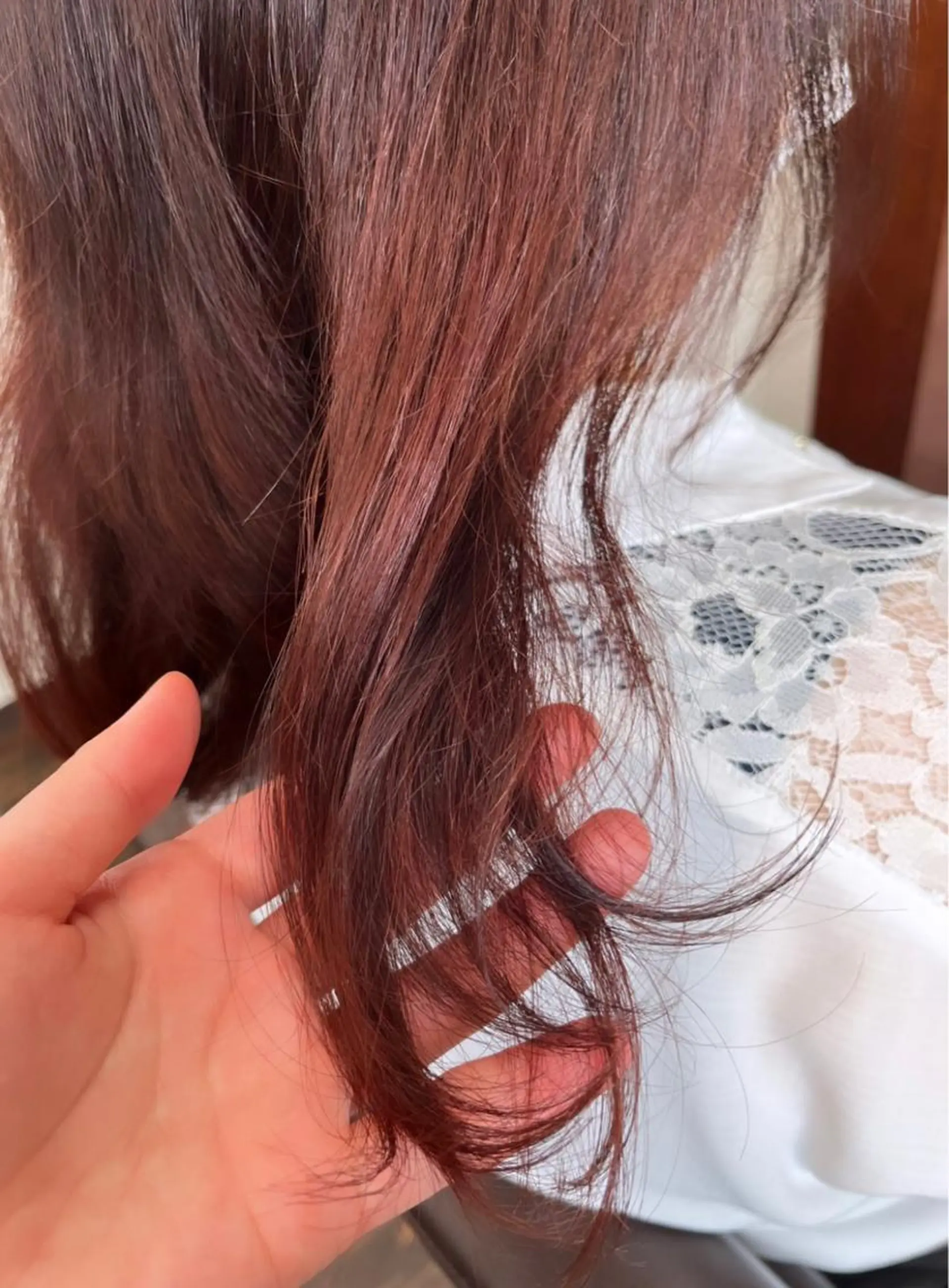 カラー レッドカラー アトリエファゴ　ハナミズキ店所属・アトリエファゴ Noaのヘアスタイル