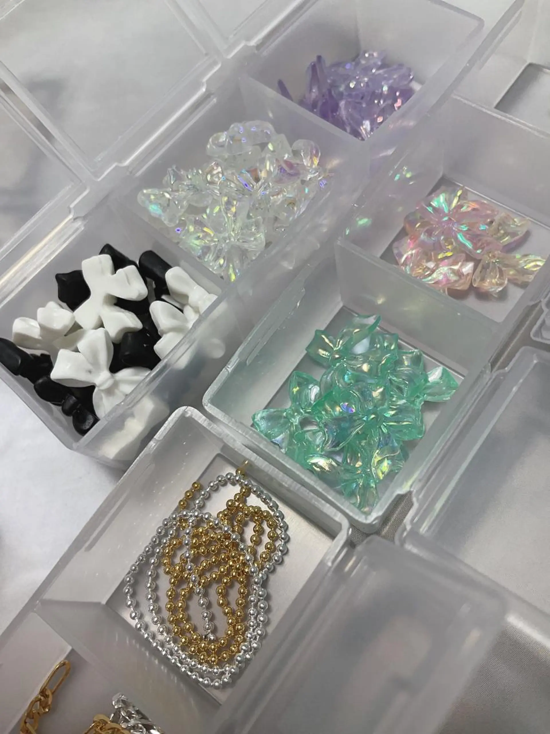 ネイル リボン Colorer'me クロレミーのネイルデザイン