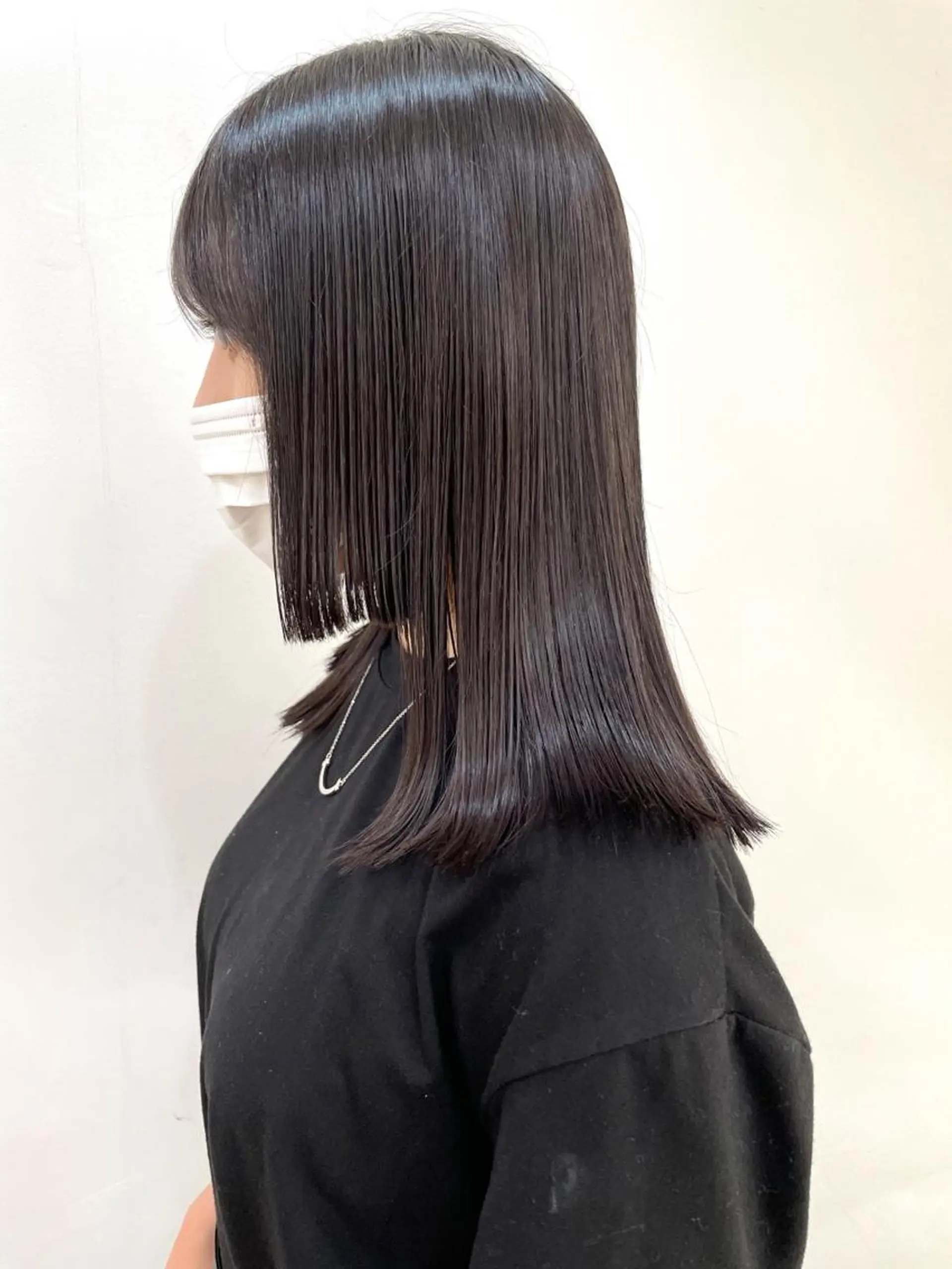 セミロング あずまぐち めぐみのヘアスタイル