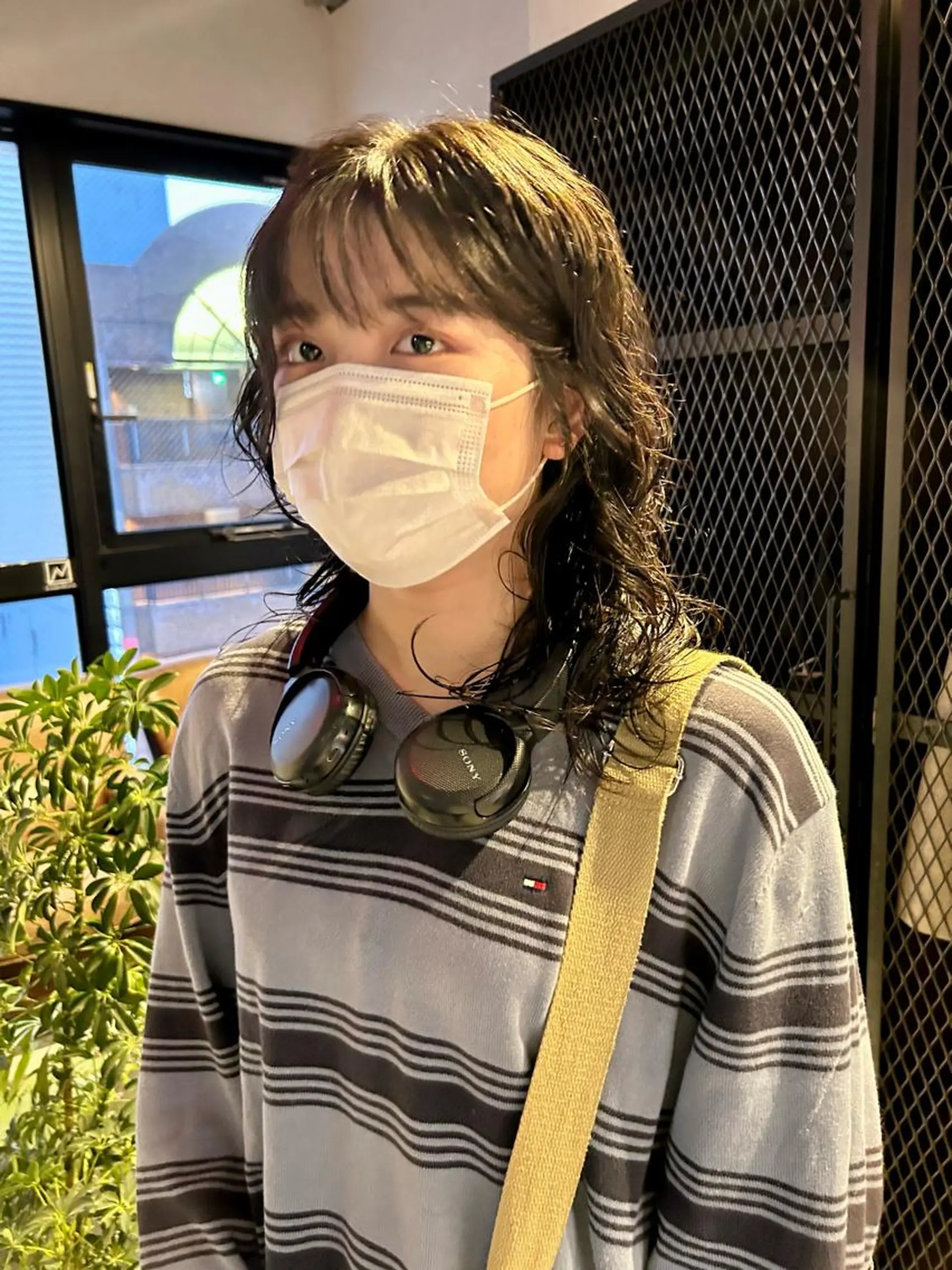 ミディアム カラー パーマ カット パーマ トリートメント メンズヘア/レイヤー /ボブ山内春輝のヘアスタイル