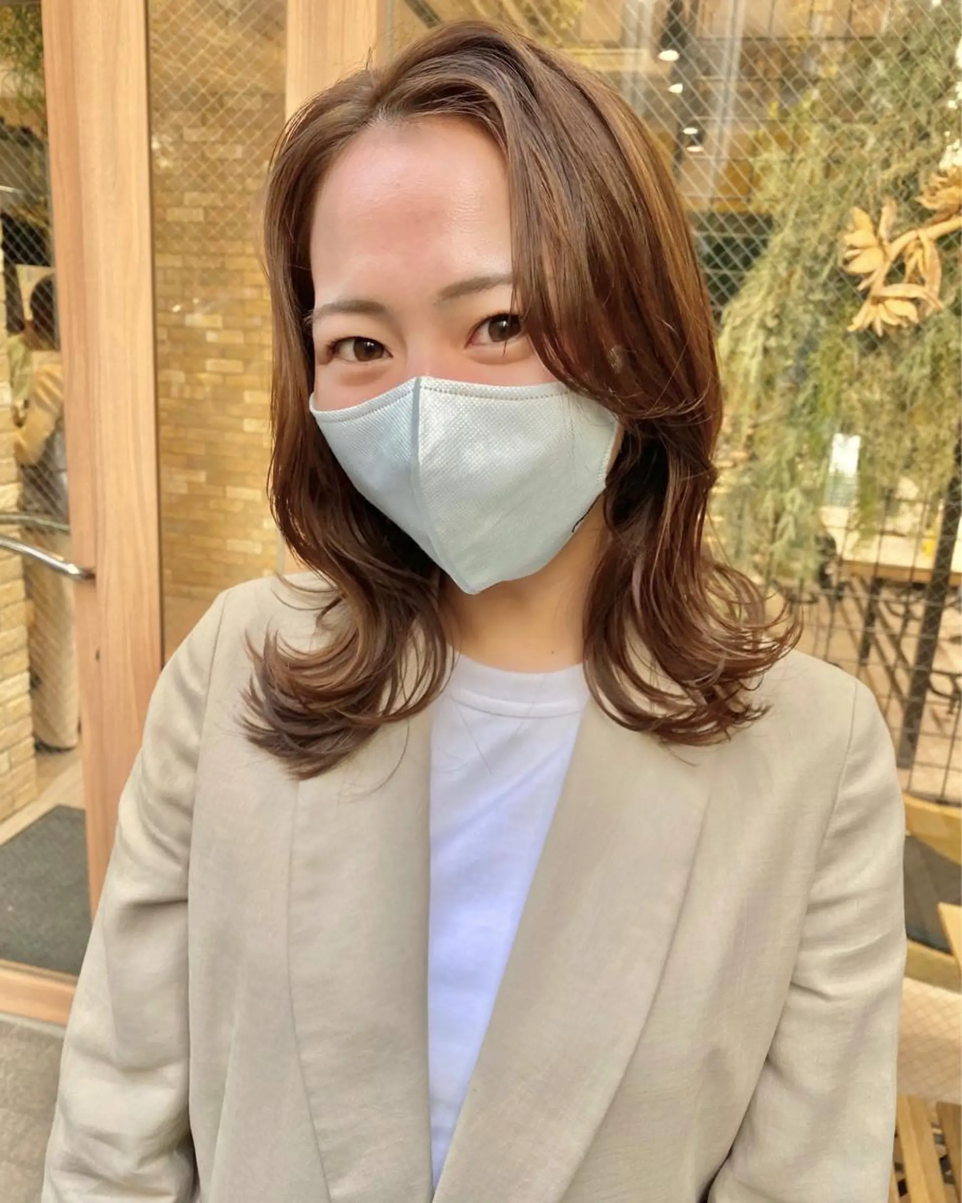 カラー カット 透明感/レイヤー カット🎀Maco.のヘアスタイル