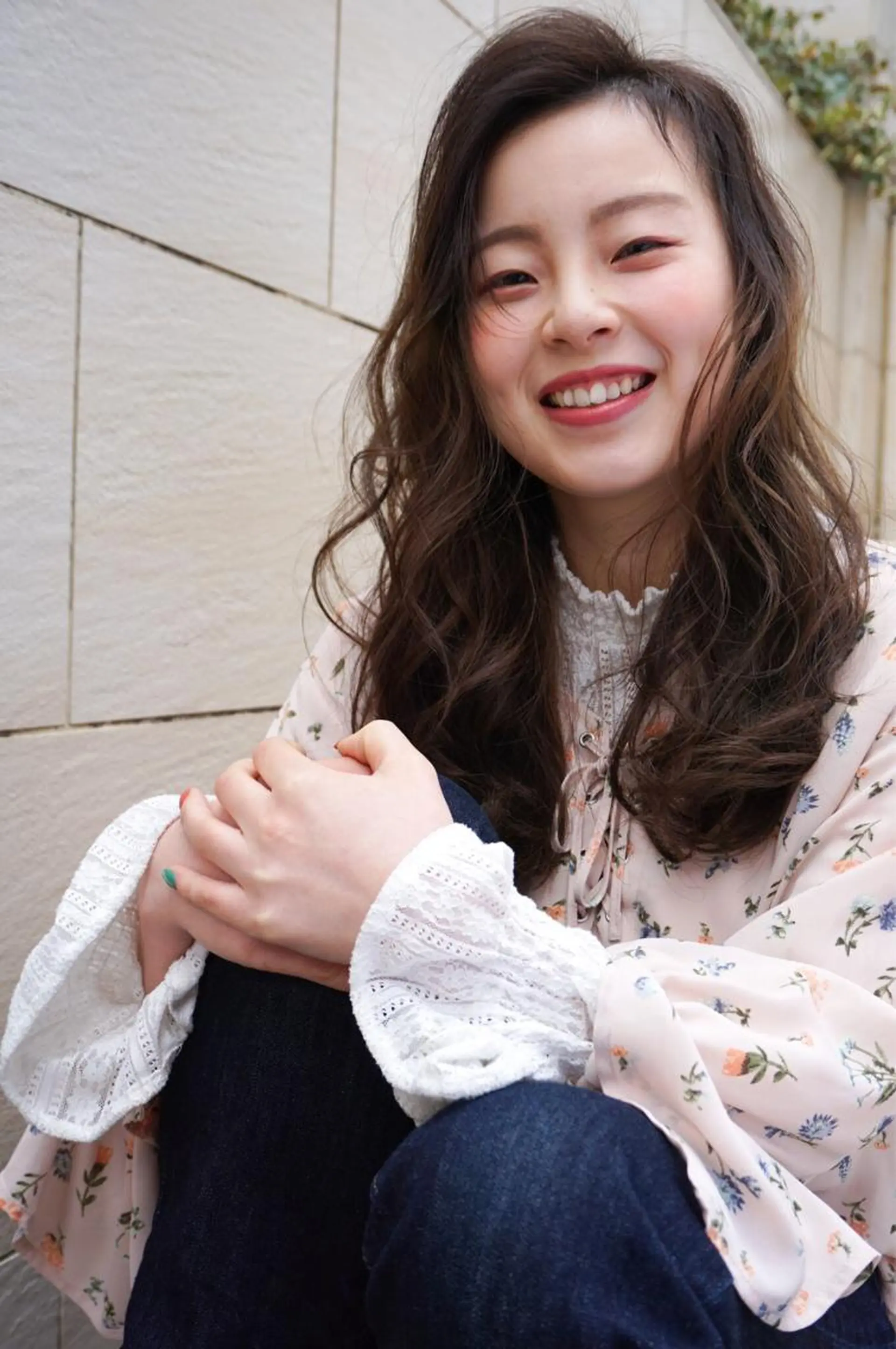 ロング カラー 森本　舞✴︎ 似合わせパーマのヘアスタイル