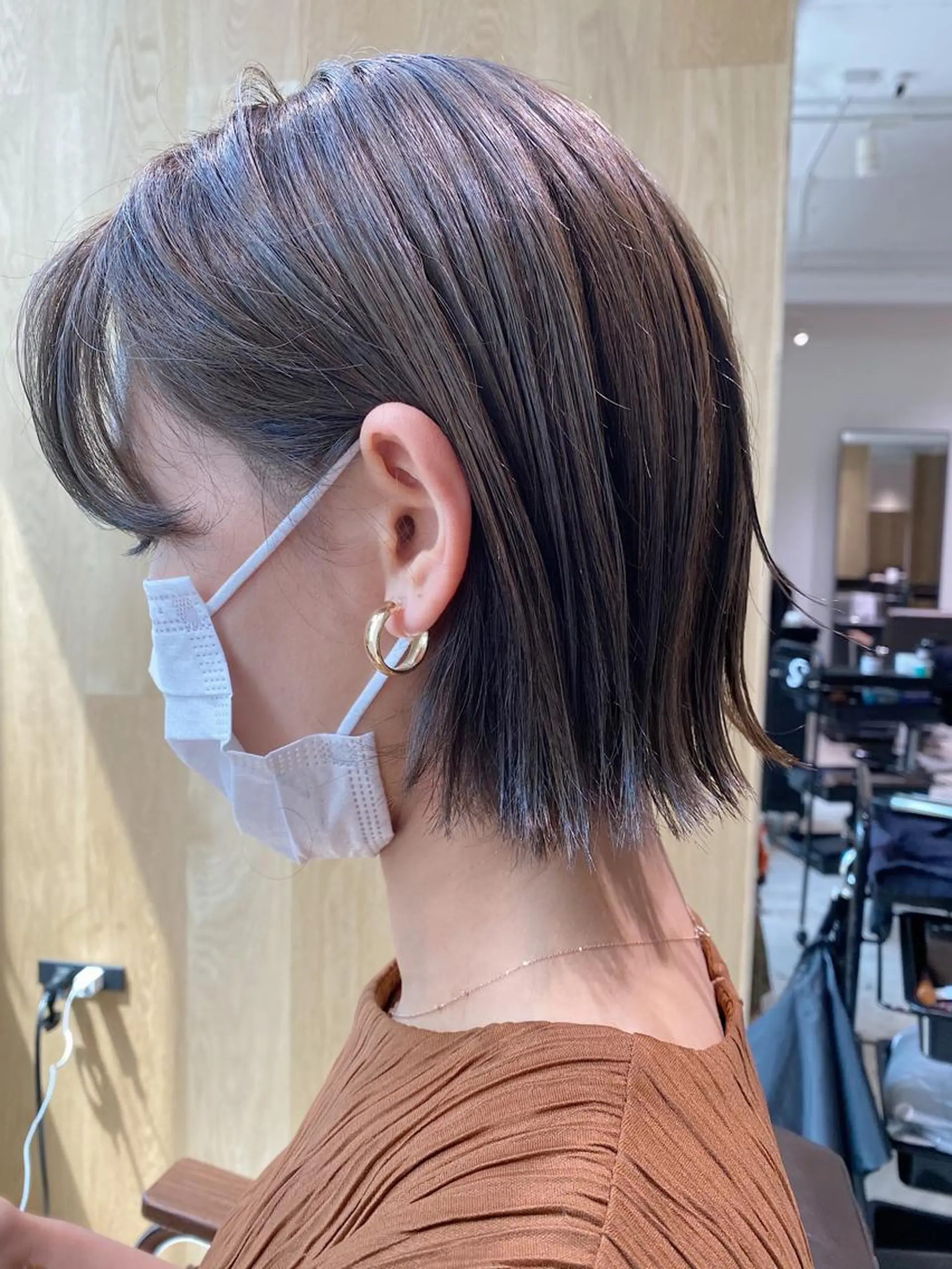 ショート カラー ノグチ ユウキ/ボブのヘアスタイル