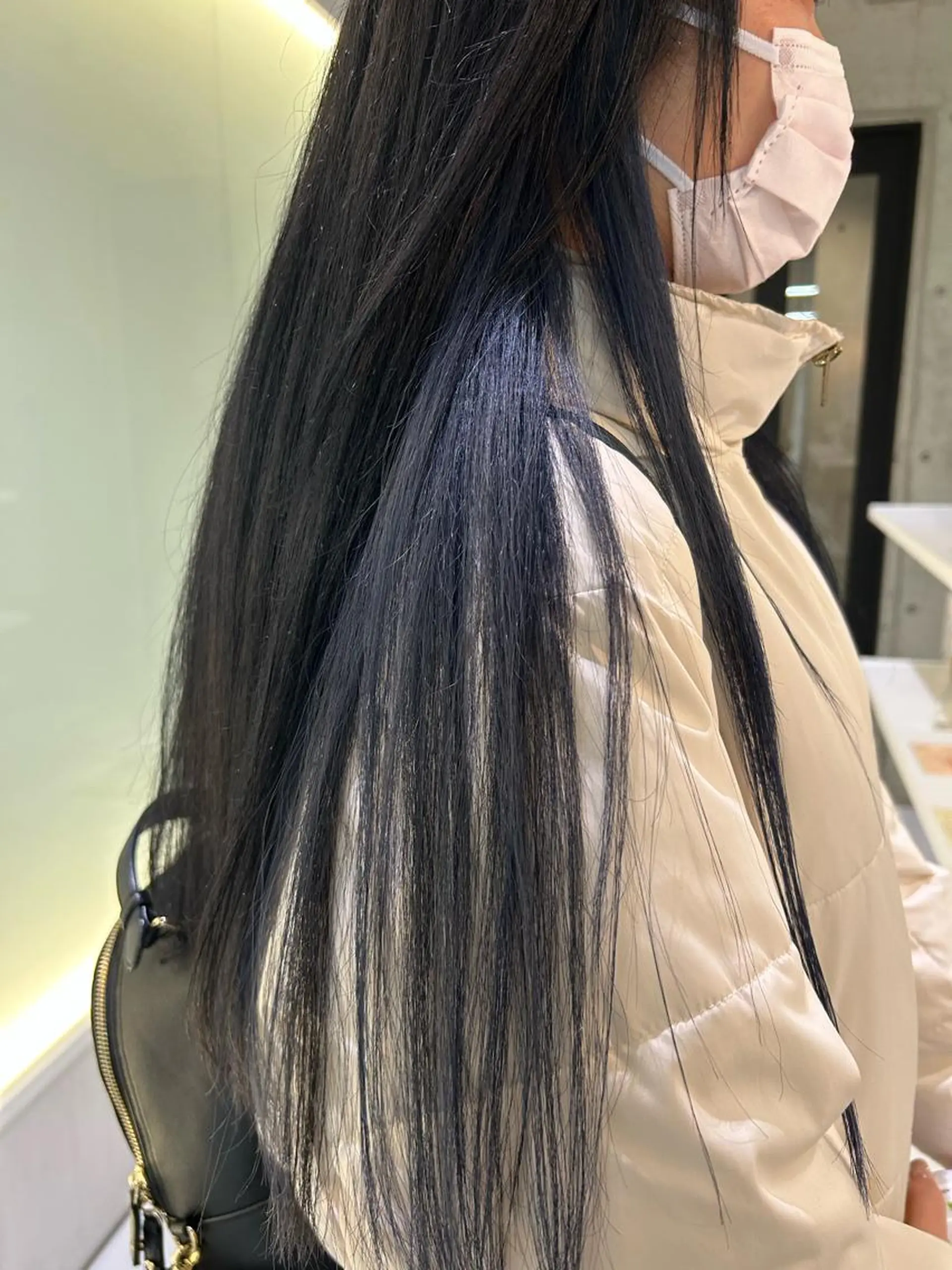 ロング カラー にった みずきのヘアスタイル