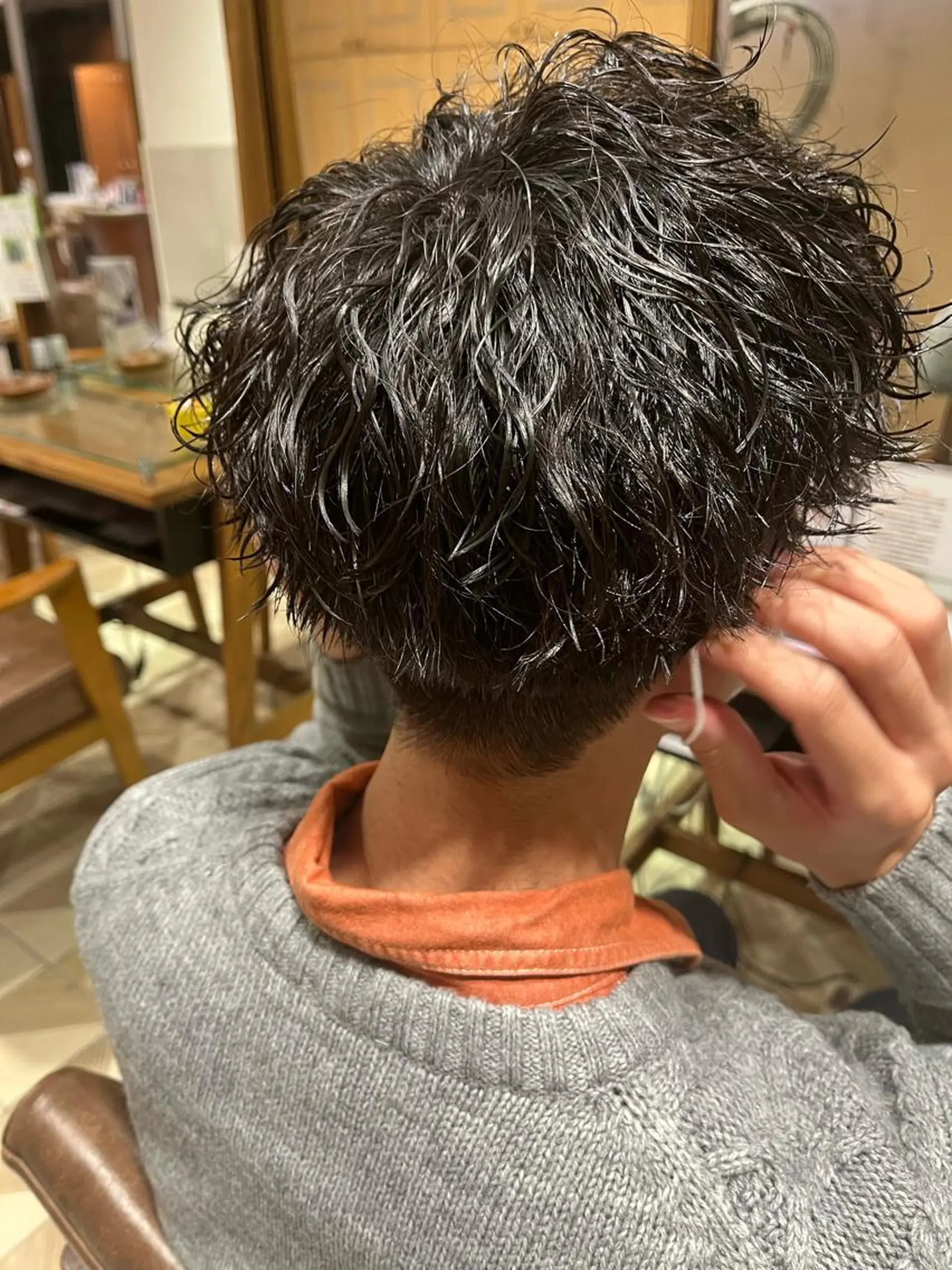 メンズ カット 鬼松沙弥 ❤︎メンズパーマのヘアスタイル