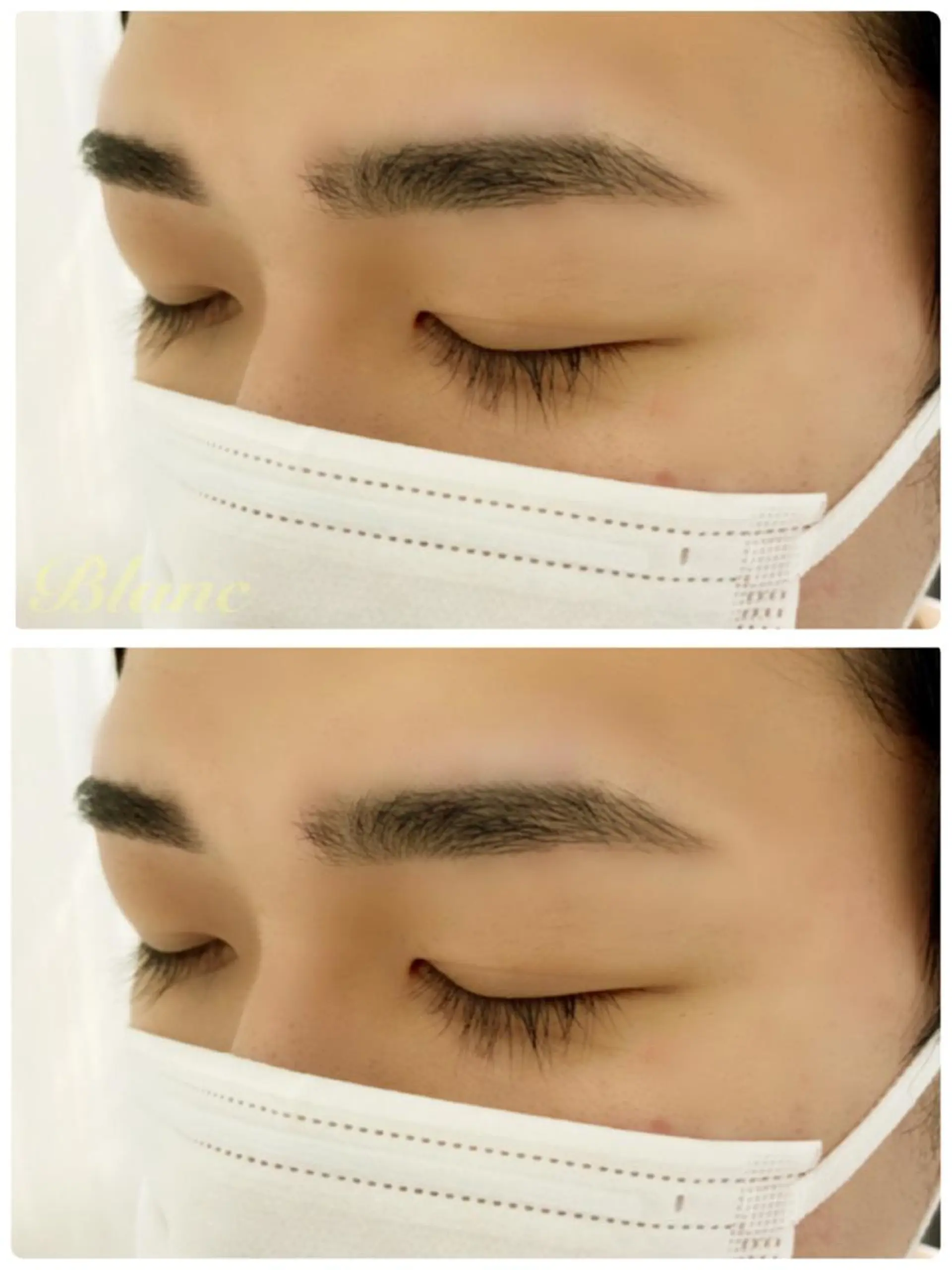 アイブロウ メンズアイブロウ Blanc School Hのマツエク・マツパデザイン