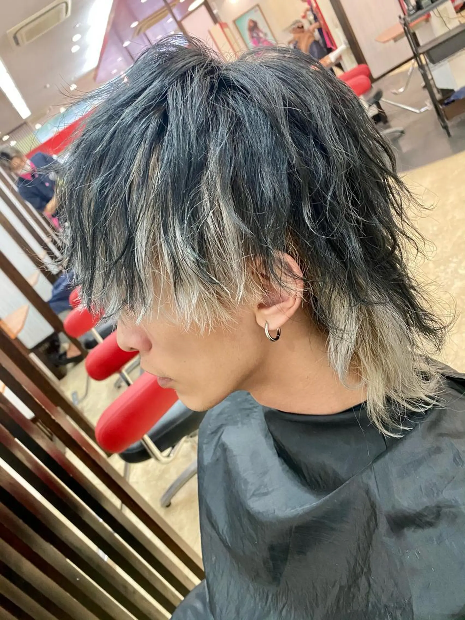 カラー パーマ メンズ カット ヘアカラー メンズパーマ特化💇 奥田敦哉のヘアスタイル