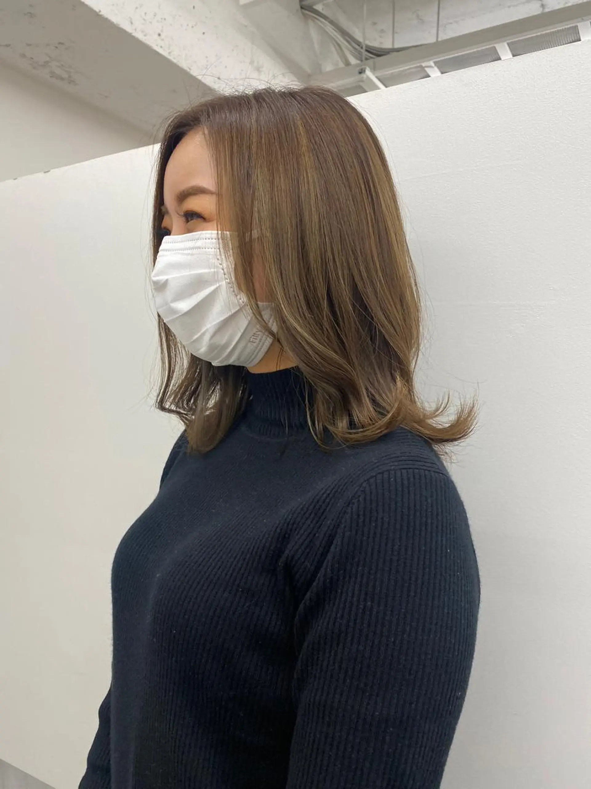 ミディアム カラー IT’s所属・韓国好き🇰🇷 美容師MIKUのヘアスタイル