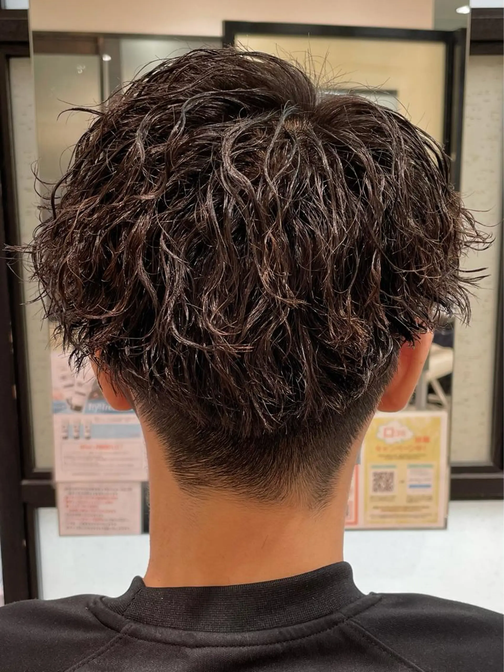 ショート パーマ メンズ 井上 武輝のヘアスタイル