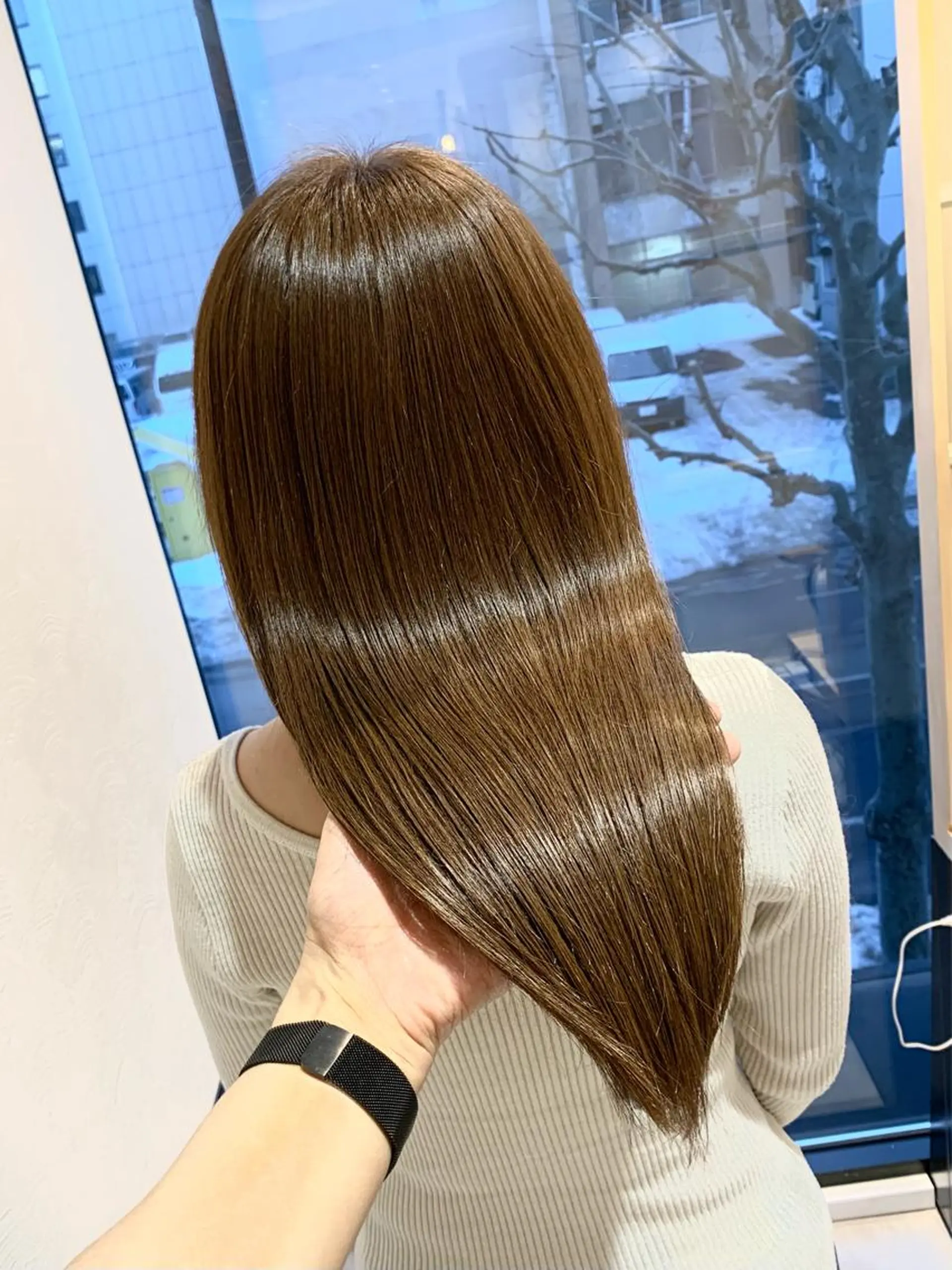 セミロング トリートメント GO TODAY SHAiRE SALON札幌店所属・寺山 雄哉のヘアスタイル