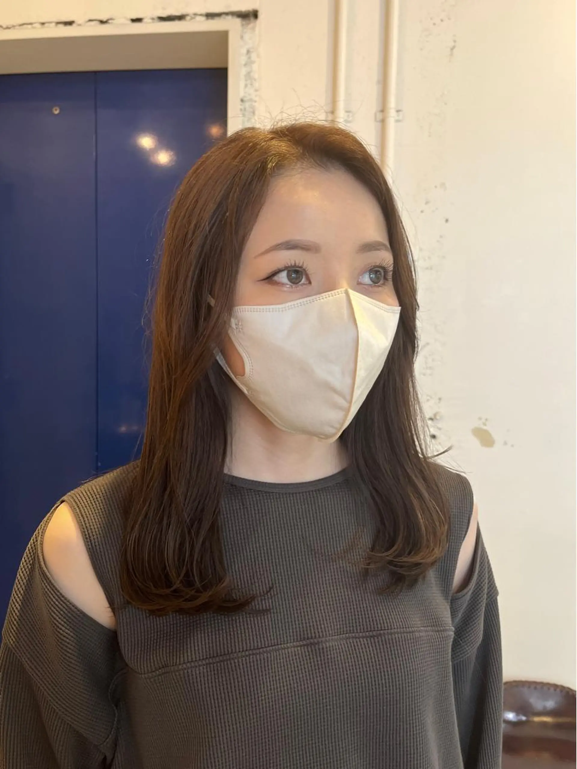 ミディアム カラー カット ヘアカラー トリートメント RYOMA/ 似合わせ🎧🤍のヘアスタイル