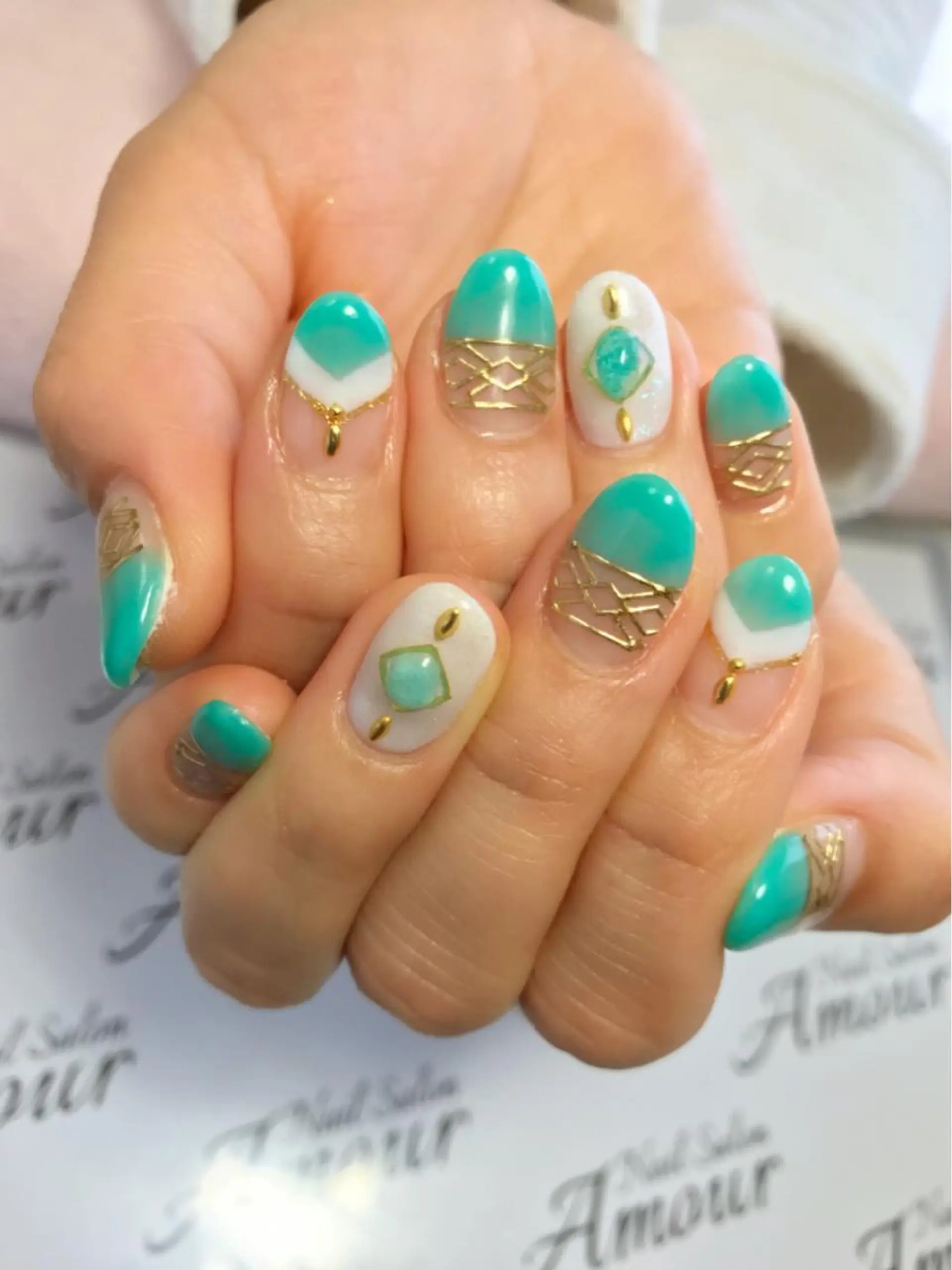 ネイル nailsalon ♡amour♡のネイルデザイン