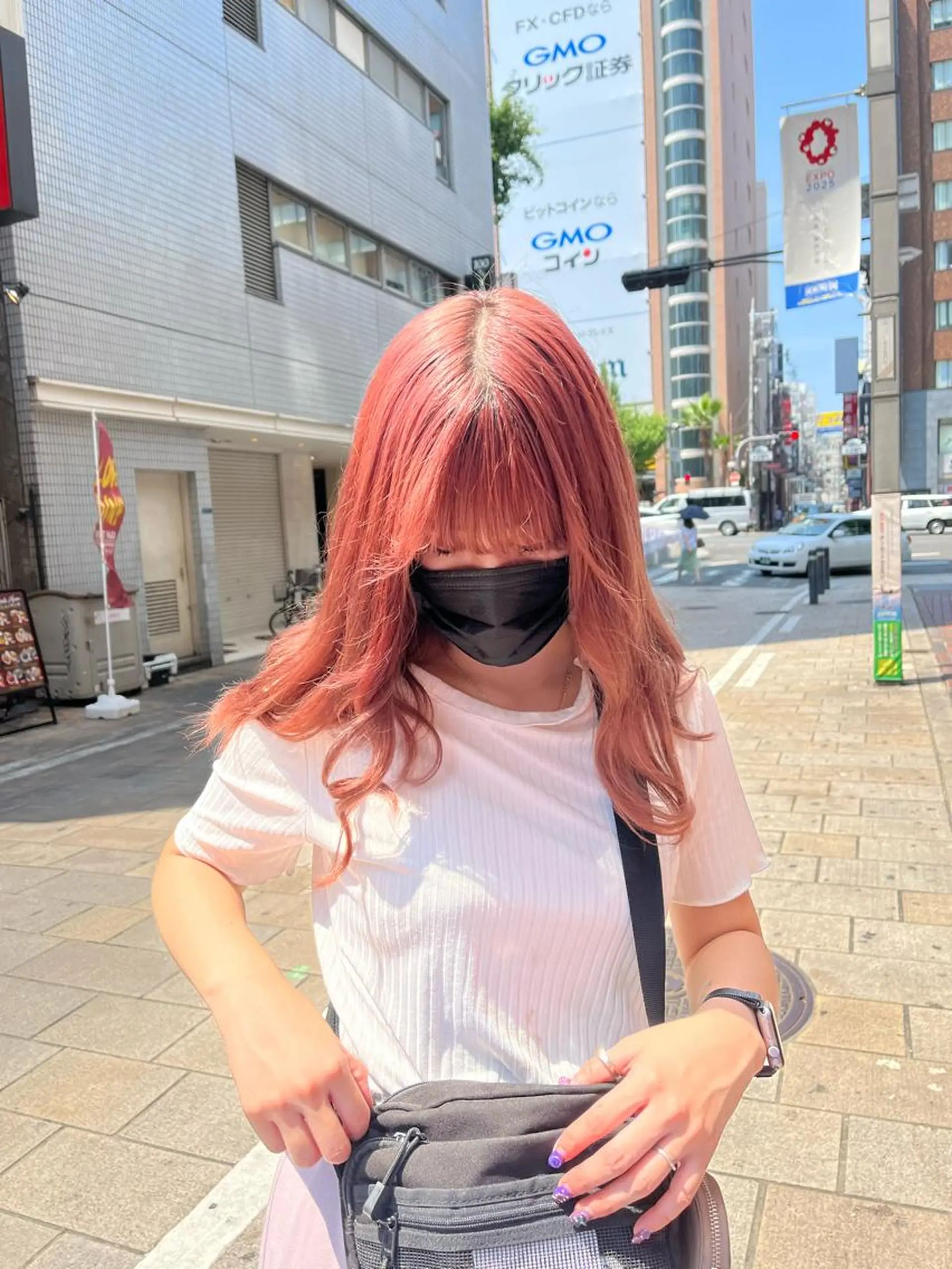 セミロング Cielro【 シェイロ 】所属・Cielro/ダブル カラー/西田咲希のヘアスタイル