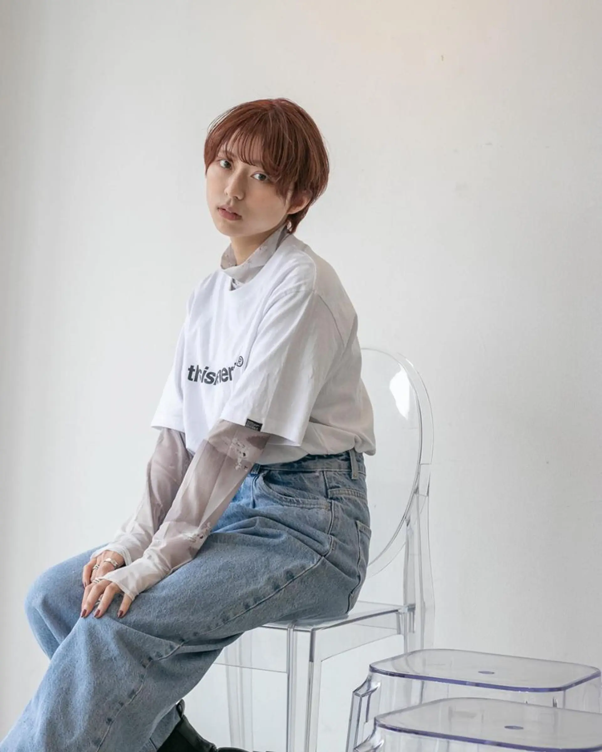 ショート 河原 亮のヘアスタイル