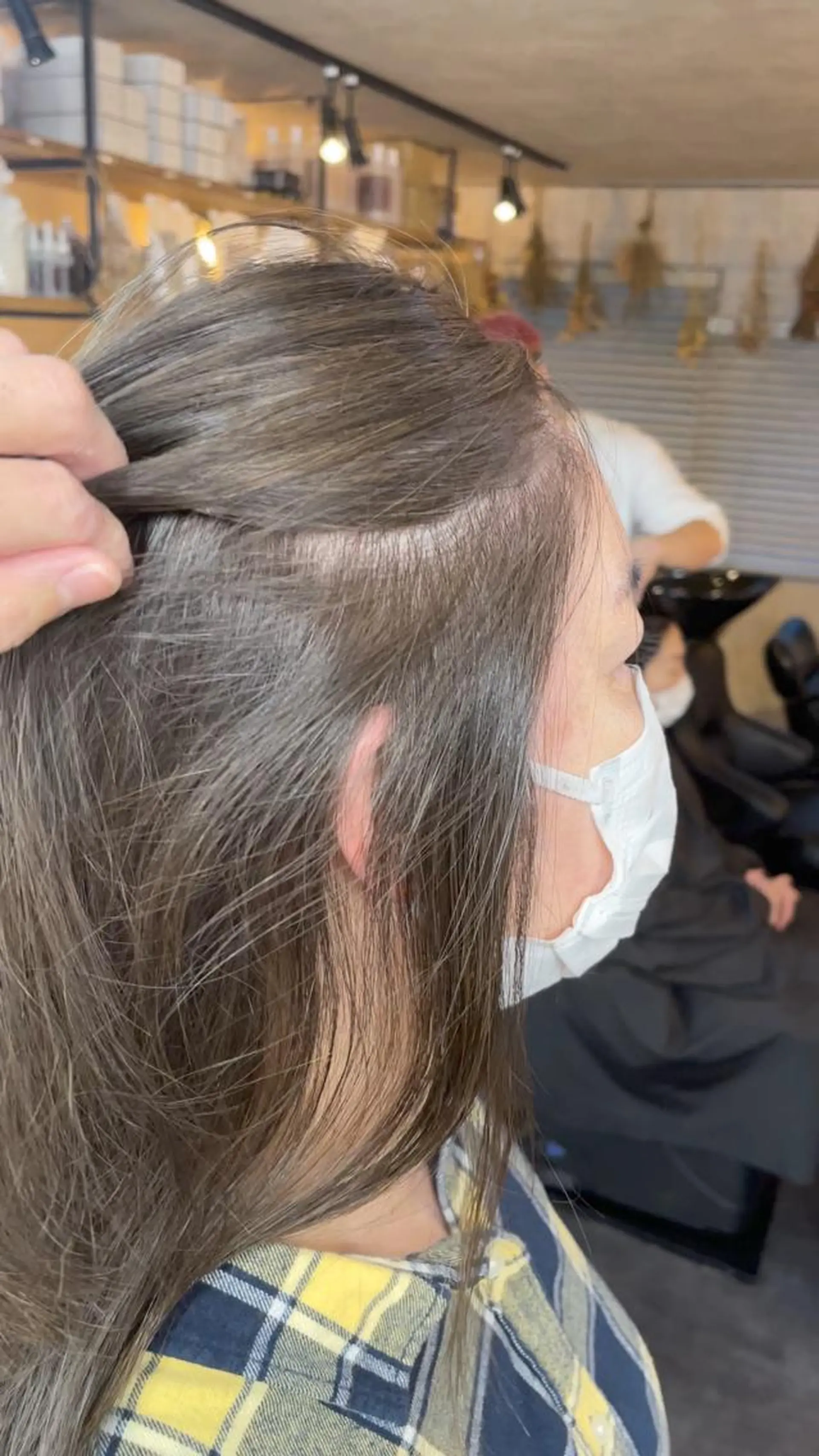 カラー 白髪ぼかし/美髪矯正 /宮崎陽平のヘアスタイル