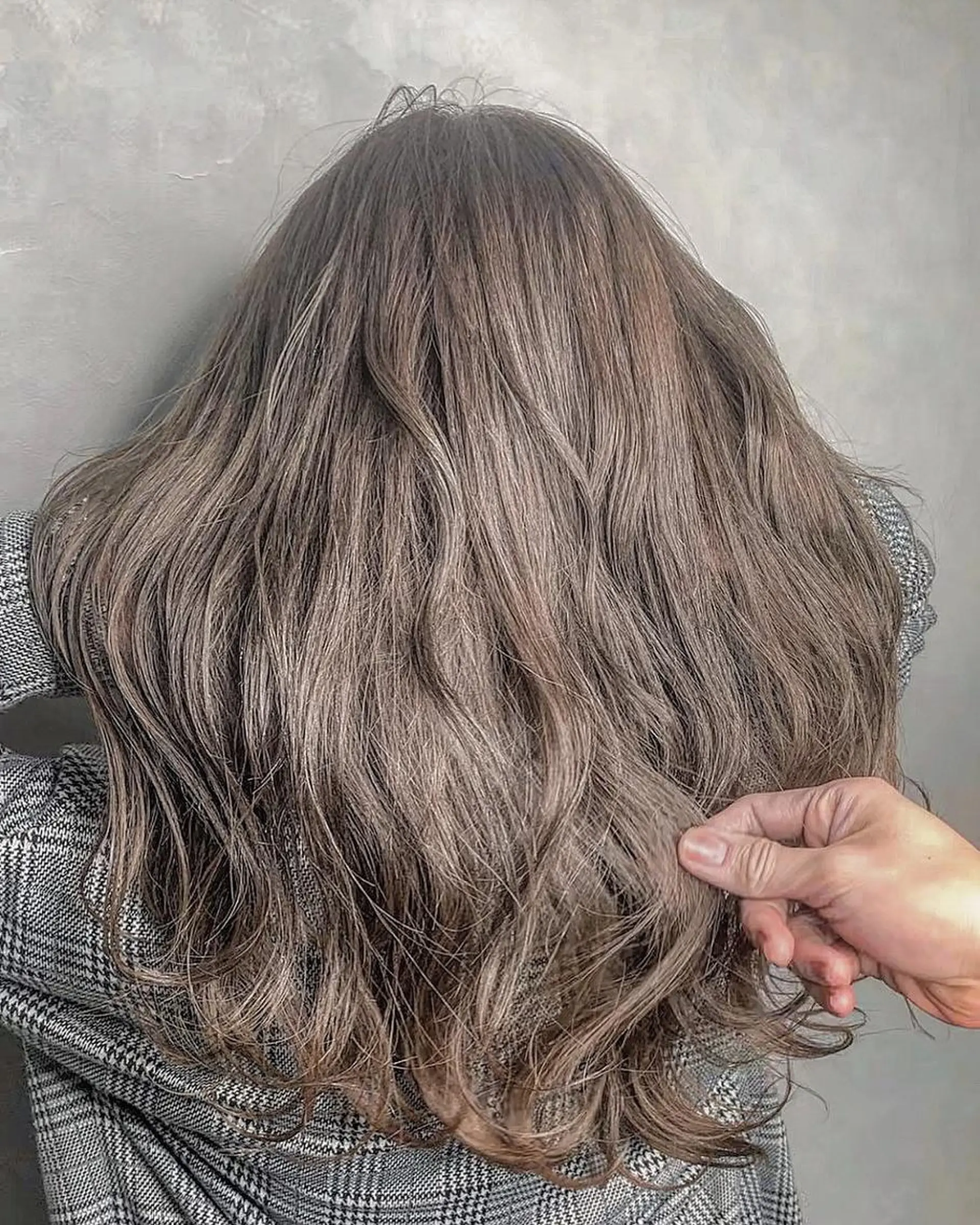 ロング カラー パーマ ヘアアレンジ メンズ キッズ ネイル マツエク・マツパ 学生（メンズ向け） 学生 ヘアカラー 新宿駅近♡友達とOK 🦋W -ワット -のヘアスタイル