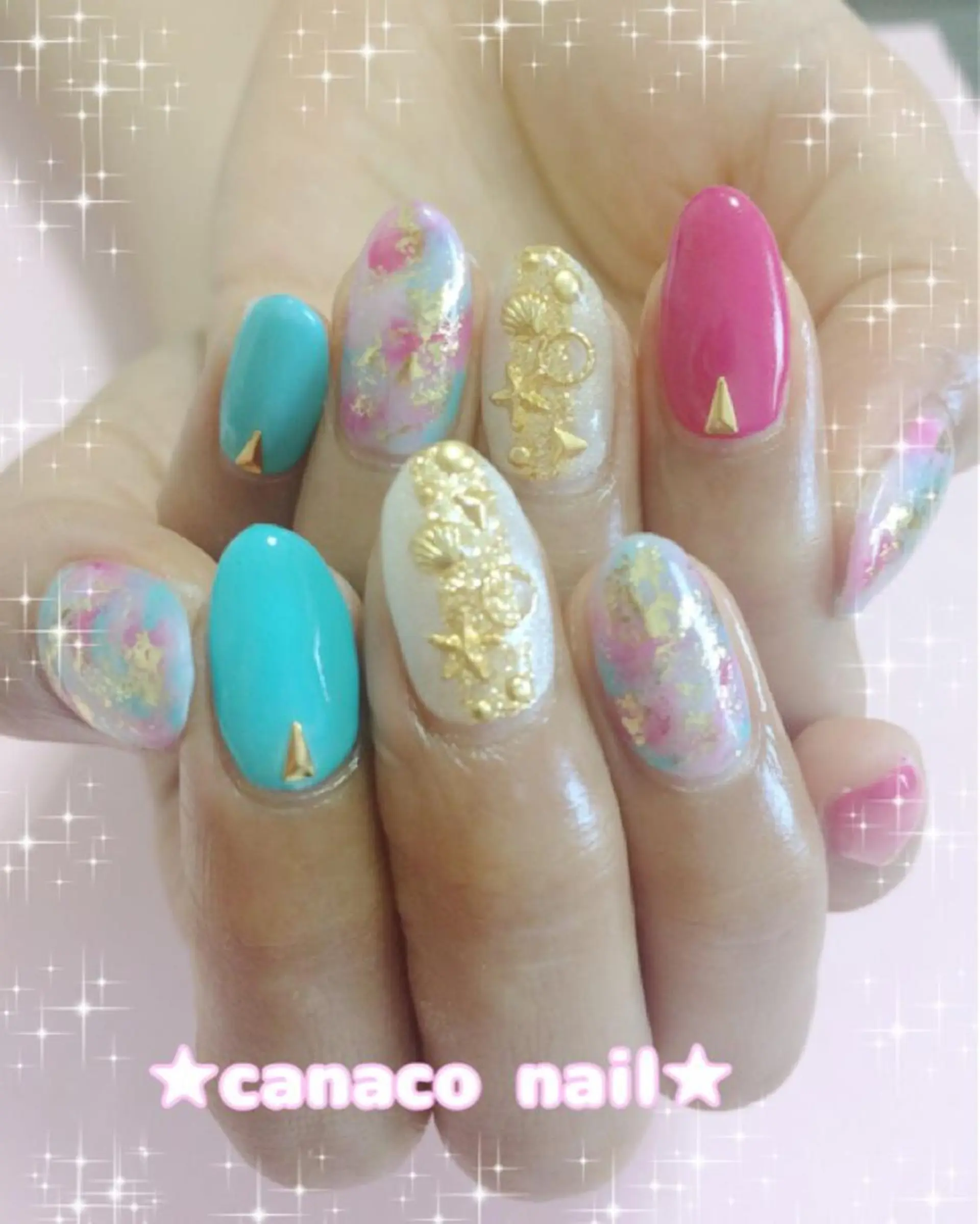 ネイル アートネイル Felice所属・ベテランネイル cnc  nailのネイルデザイン
