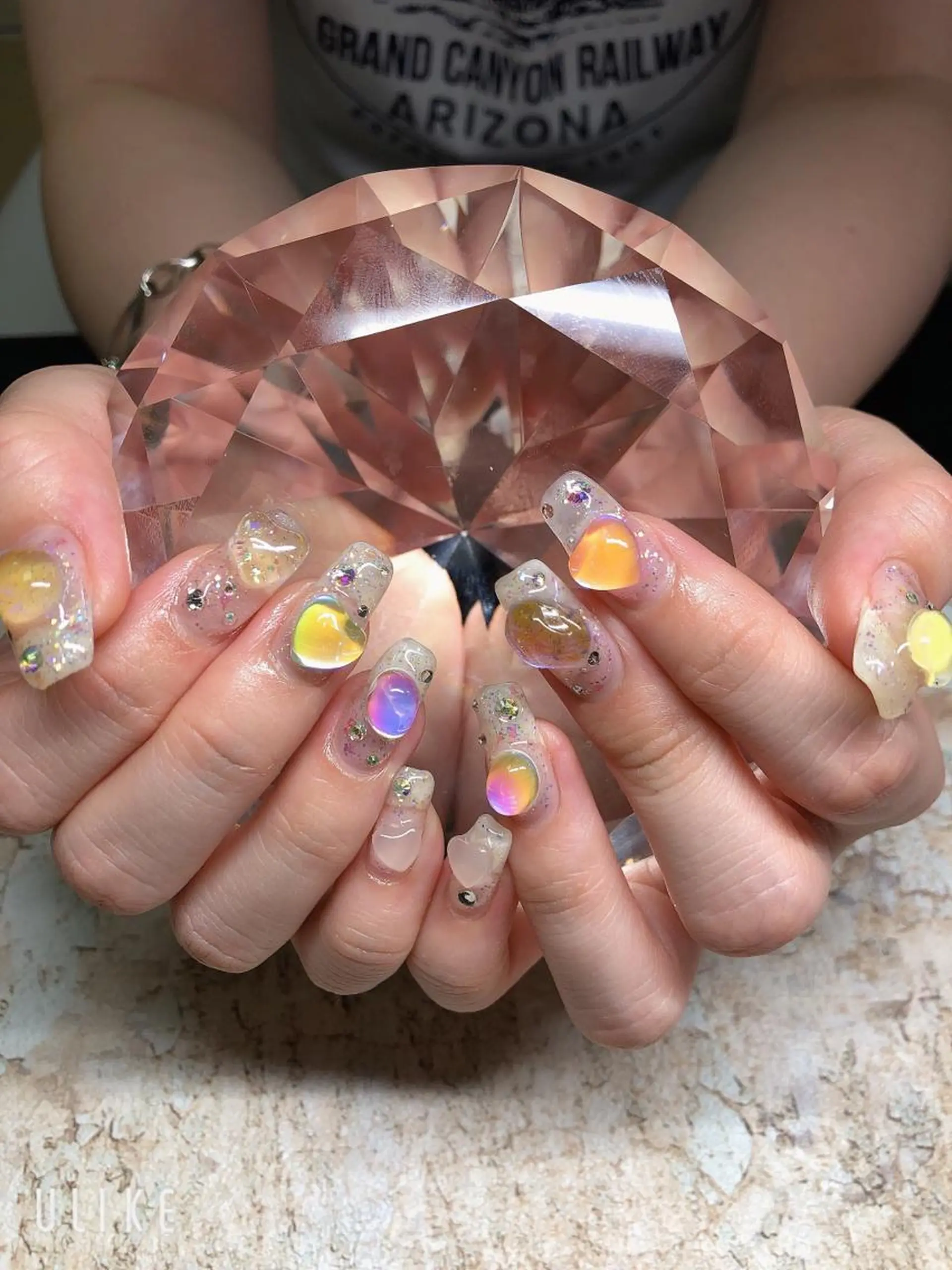 ネイル アートネイル フレンチネイル ジェルネイル グラデーション 韓国ネイル Nail room Bimano所属・Bimano seica♡+°のネイルデザイン