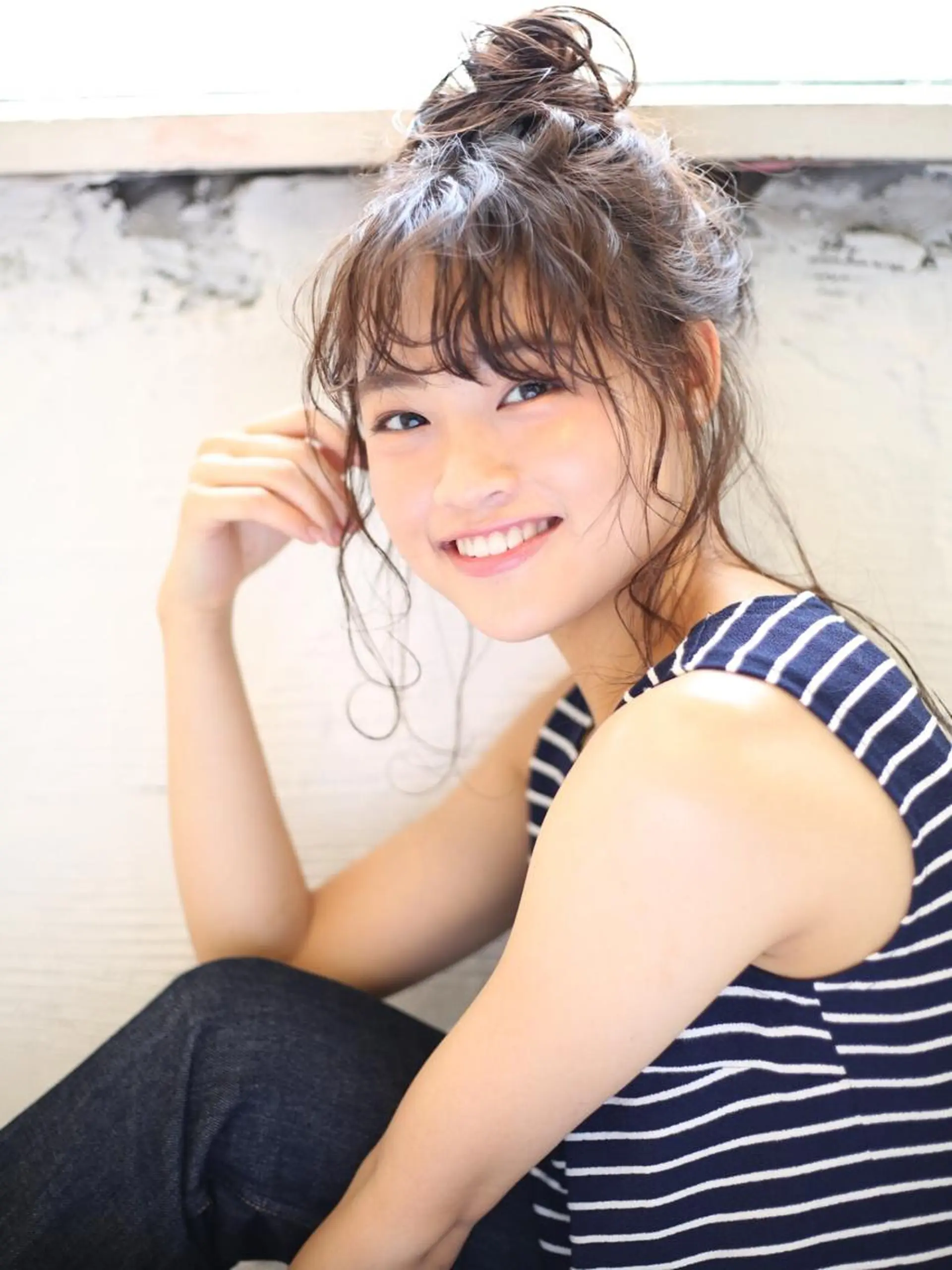 ヘアアレンジ 石渡このみ 🍊レイヤーカットのヘアスタイル