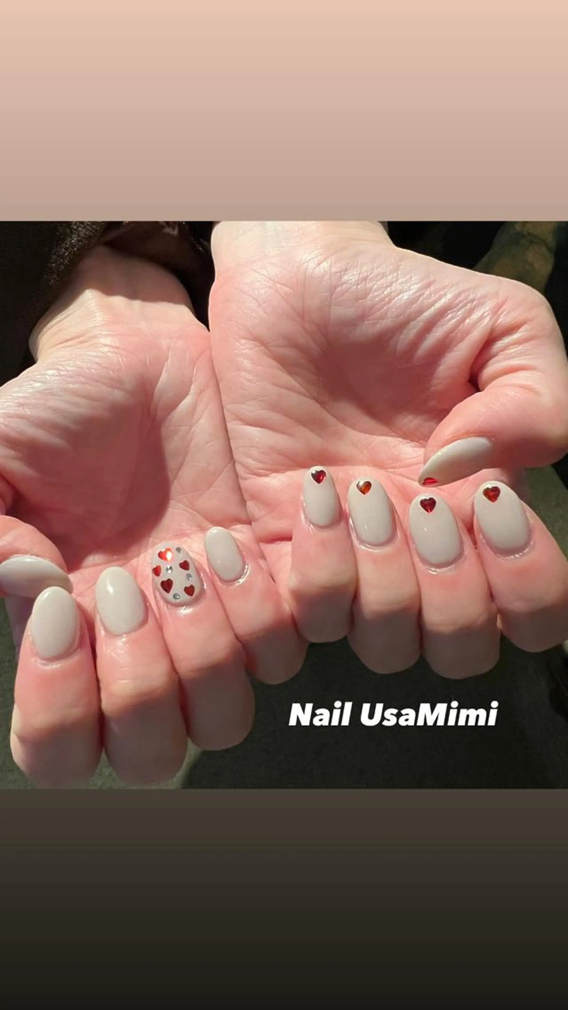 ネイル クリアネイル フットネイル ジェルネイル マグネットネイル 持ち込み 本町ネイルNail UsaMimiのネイルデザイン