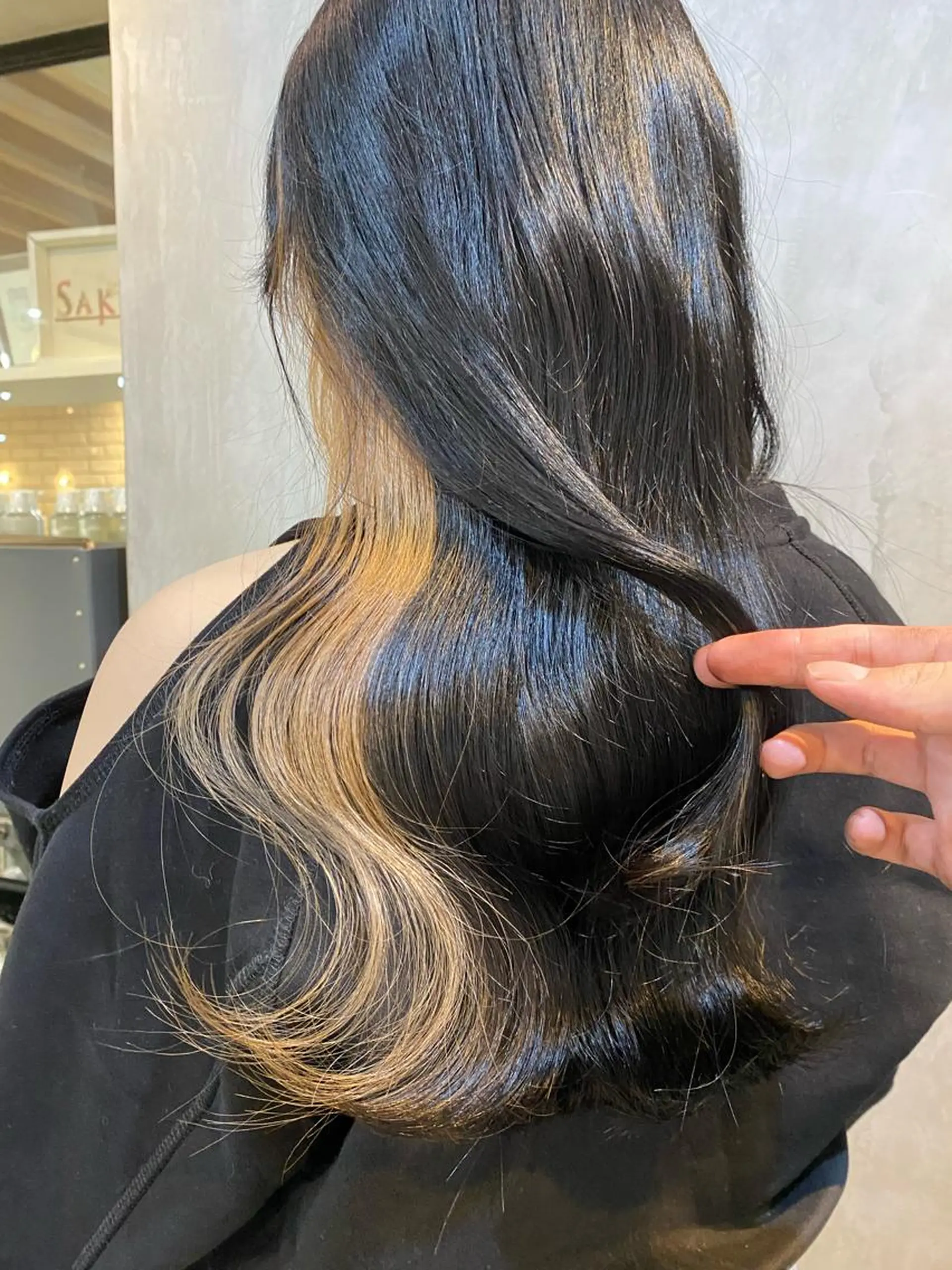 ロング 【縮毛矯正髪質改善】 中山健太のヘアスタイル