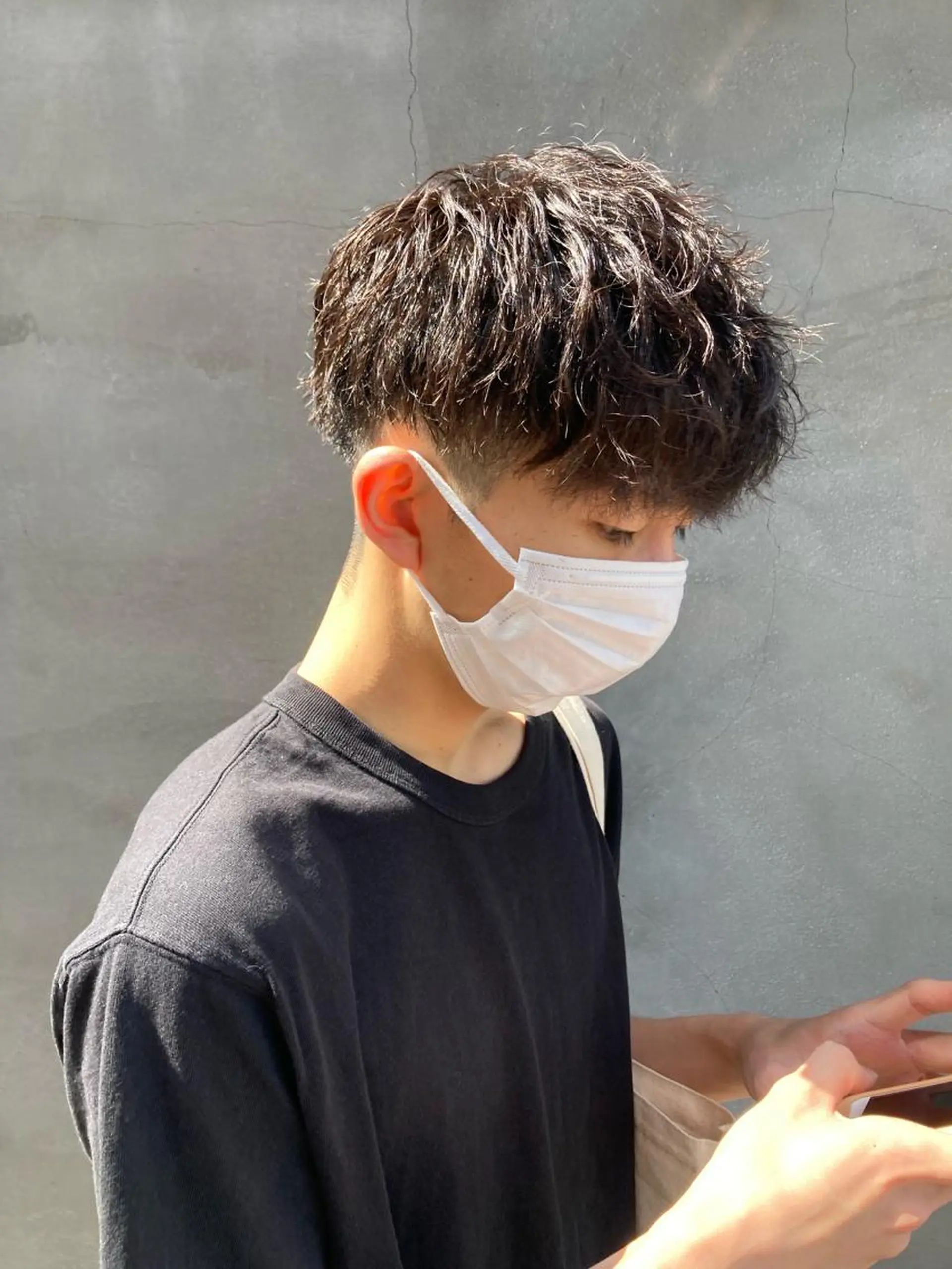 メンズ マッシュ メンズ特化美容師 熊田 鼓汰郎のヘアスタイル