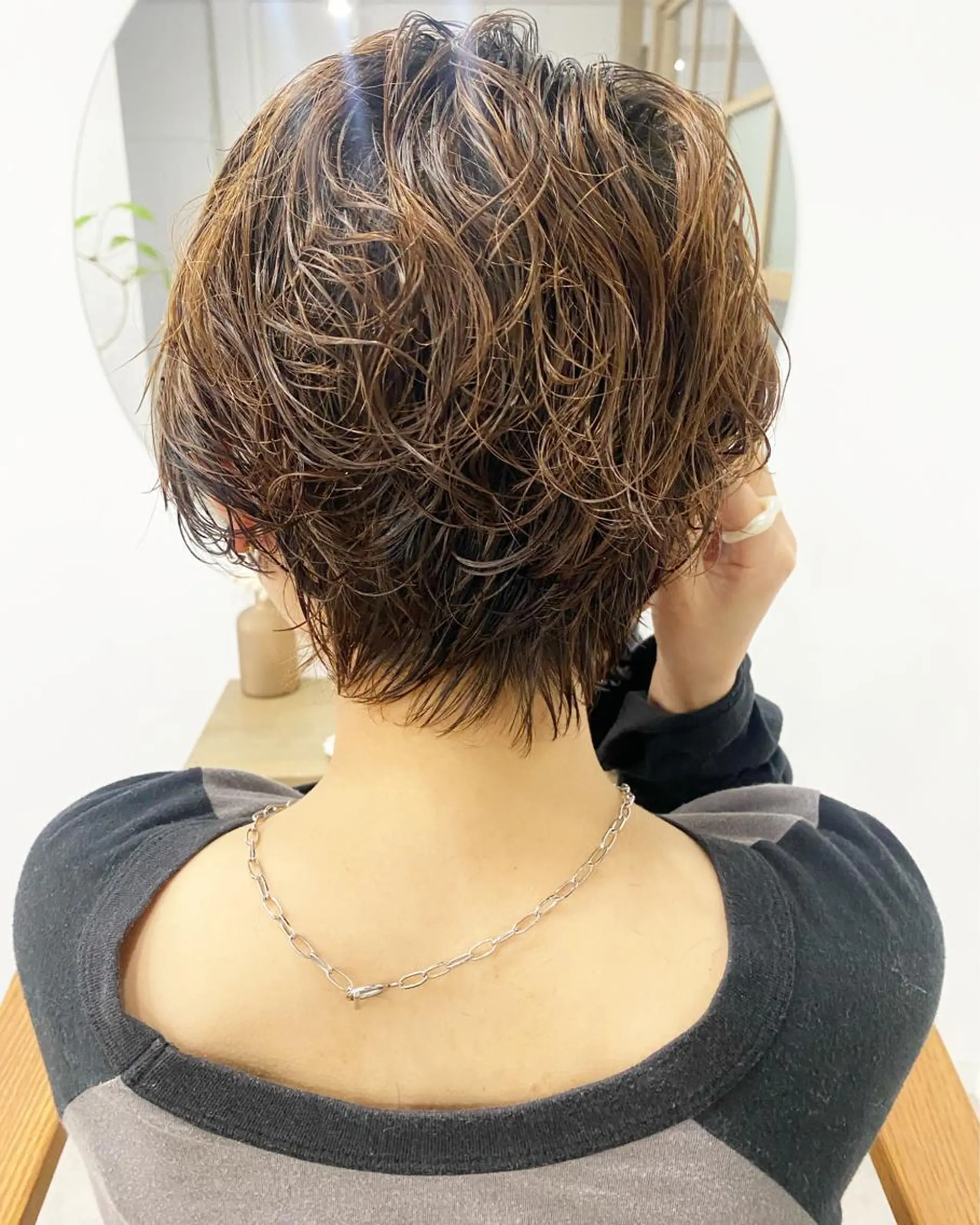 ショート パーマ ヘアアレンジ ume所属・ひなの .のその他イメージ