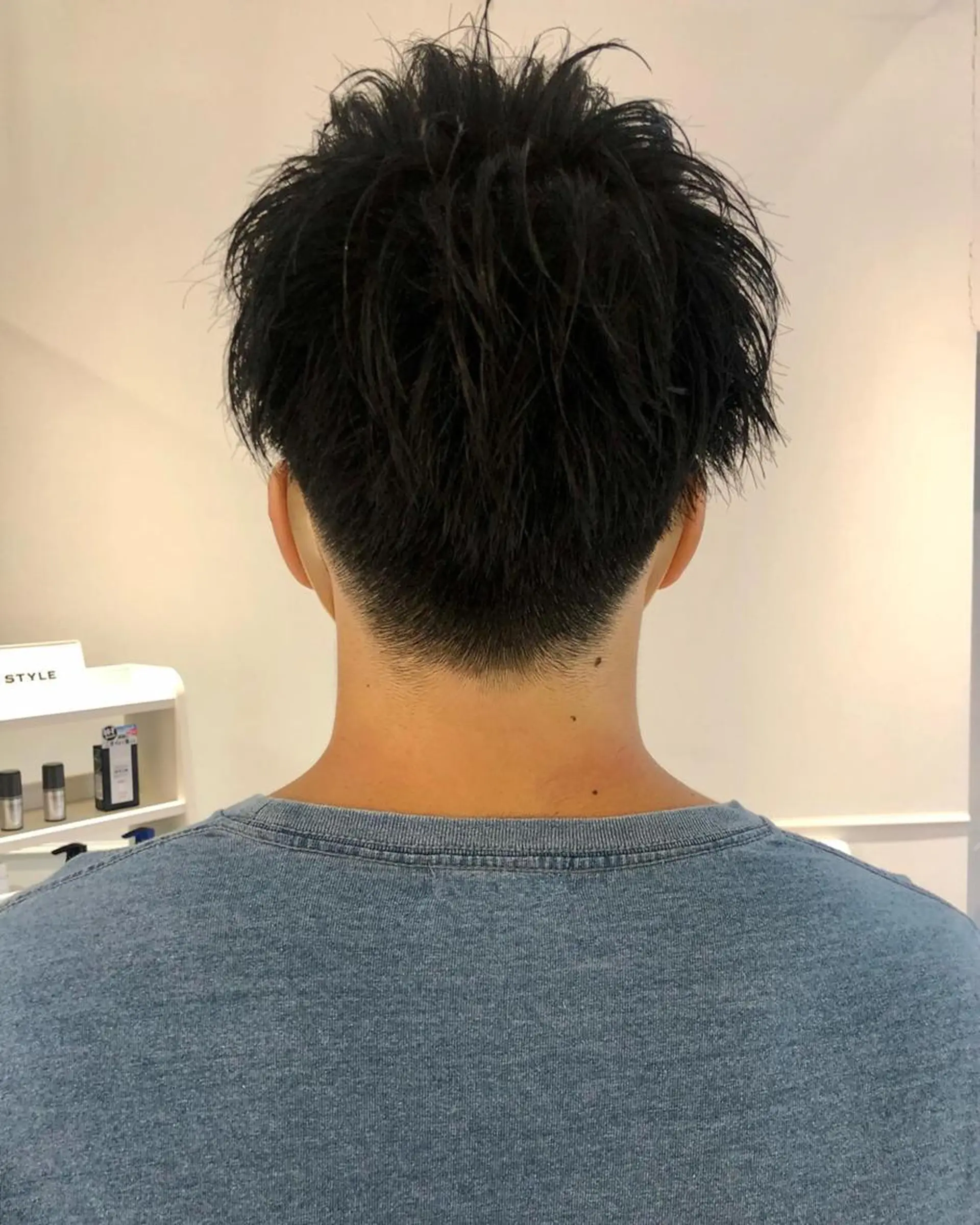 ミディアム カラー -5歳大人ﾊｲﾗｲﾄ ✨津嘉山のヘアスタイル