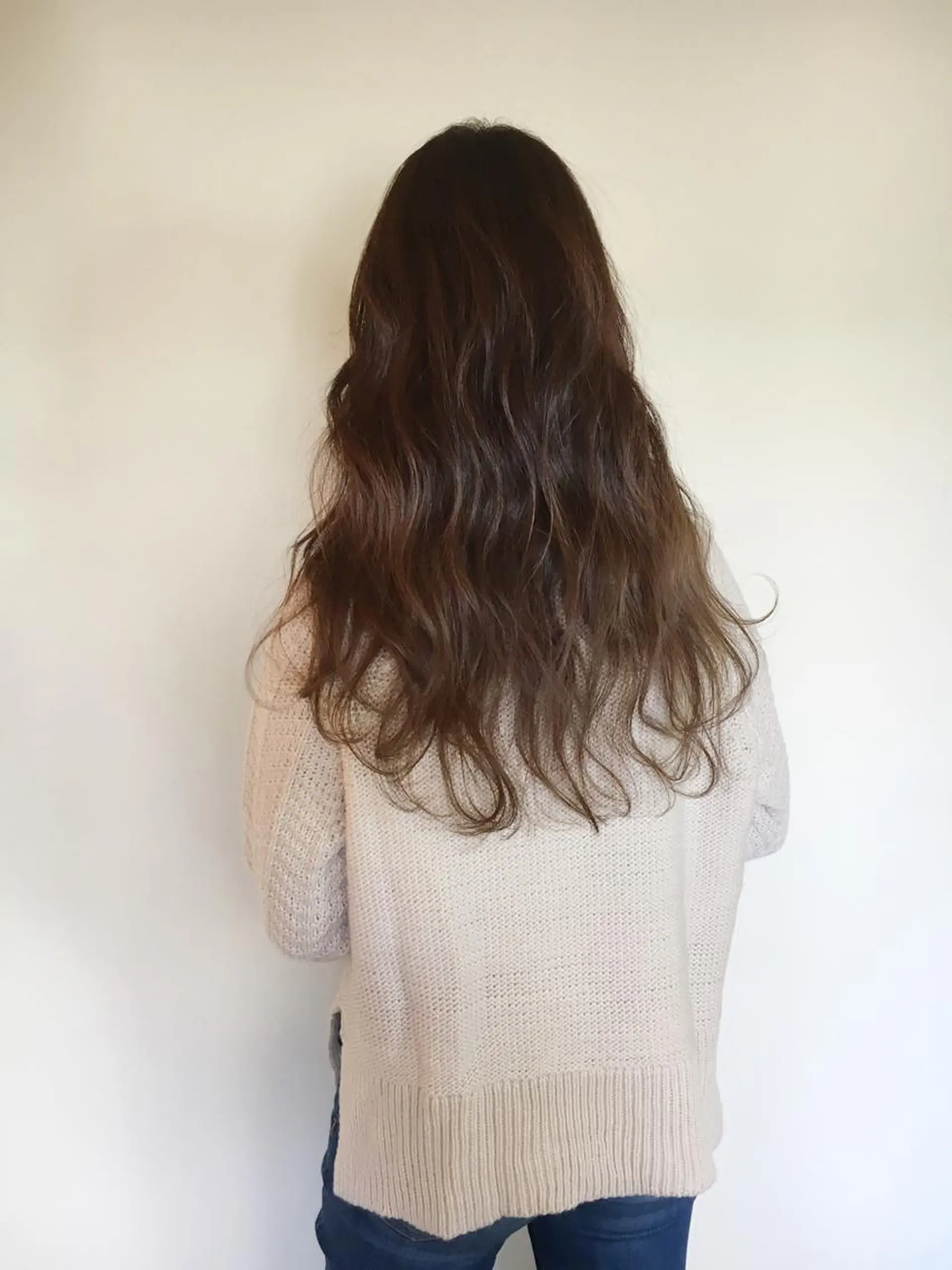 ロング カラー 上川 美幸のヘアスタイル