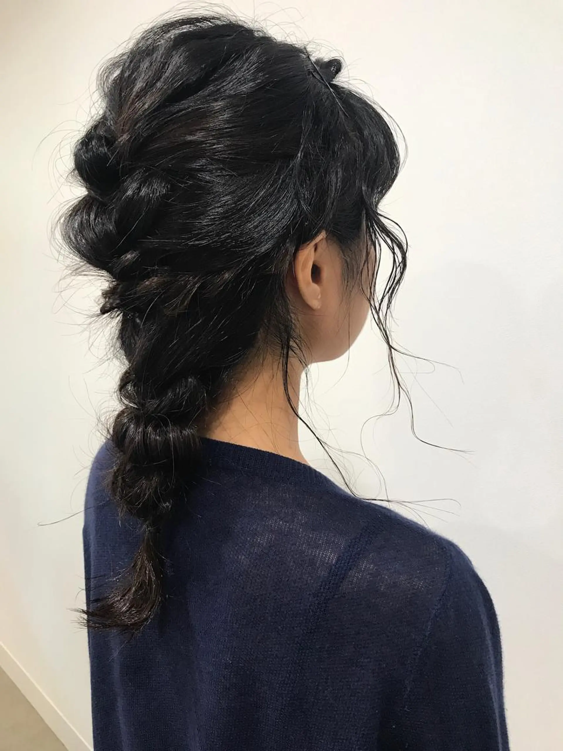 ミディアム ヘアアレンジ 暖色カラー🍊 ボブ🌿顔周りcutのヘアスタイル