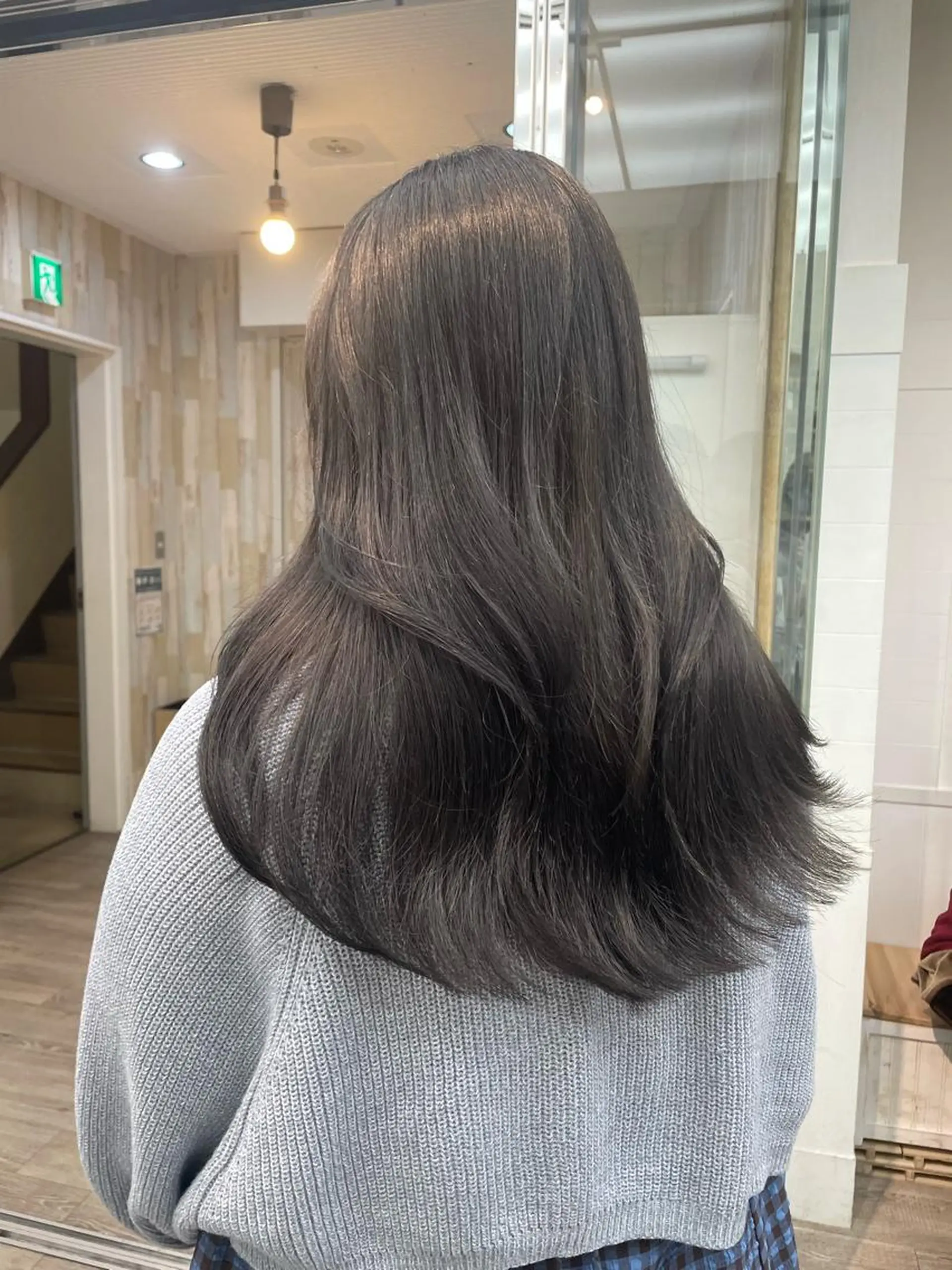 ロング カラー ヘアカラー トリートメント HIKARU副店長/ ✨️髪質改善のヘアスタイル