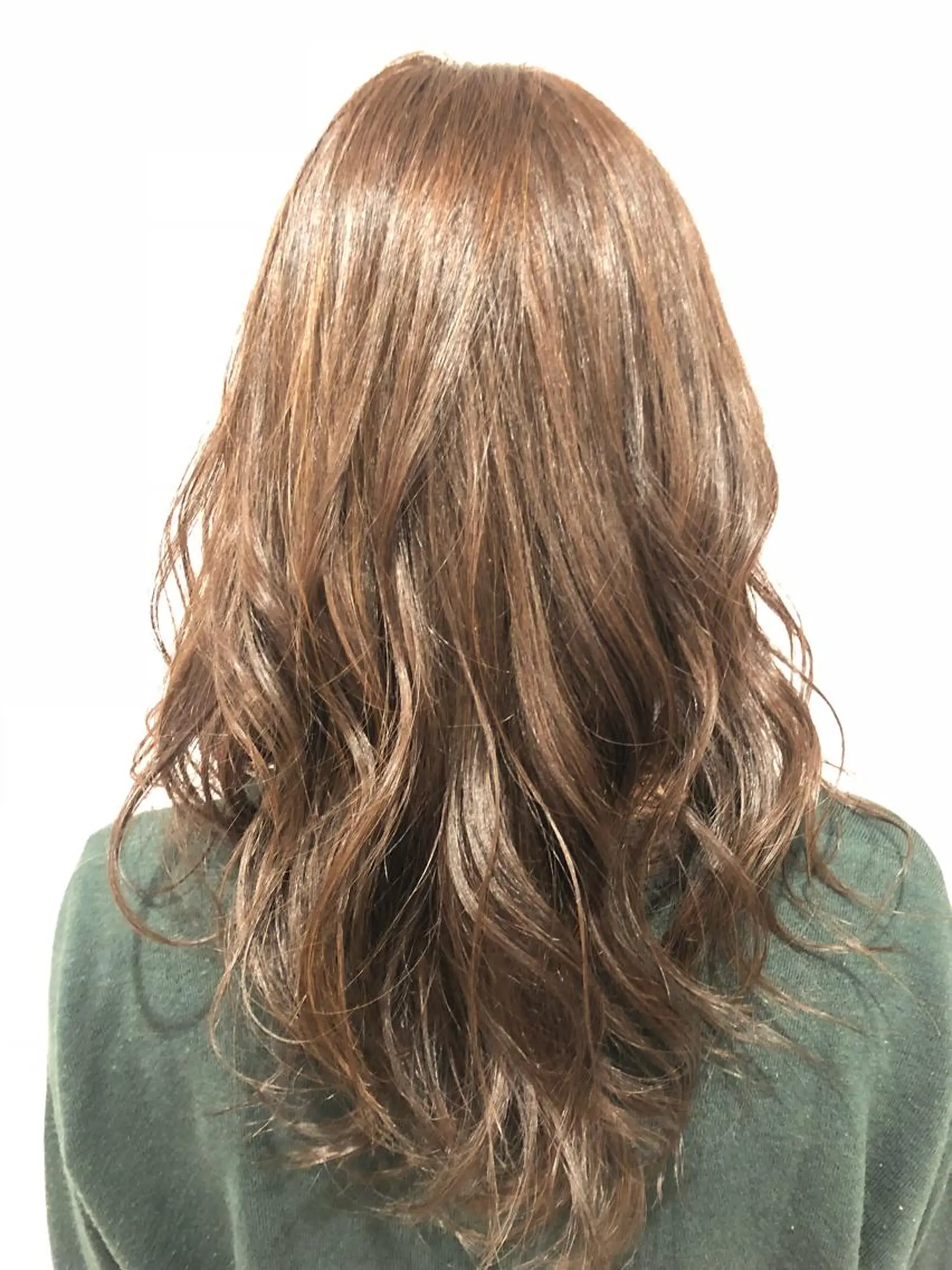 ロング カラー 辻本 夏子のヘアスタイル