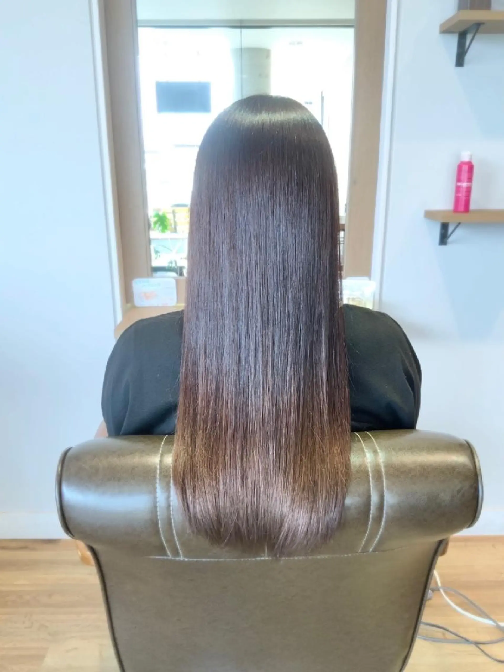 ロング カラー ベージュカラー ヘアカラー トリートメント 堀 望美のヘアスタイル