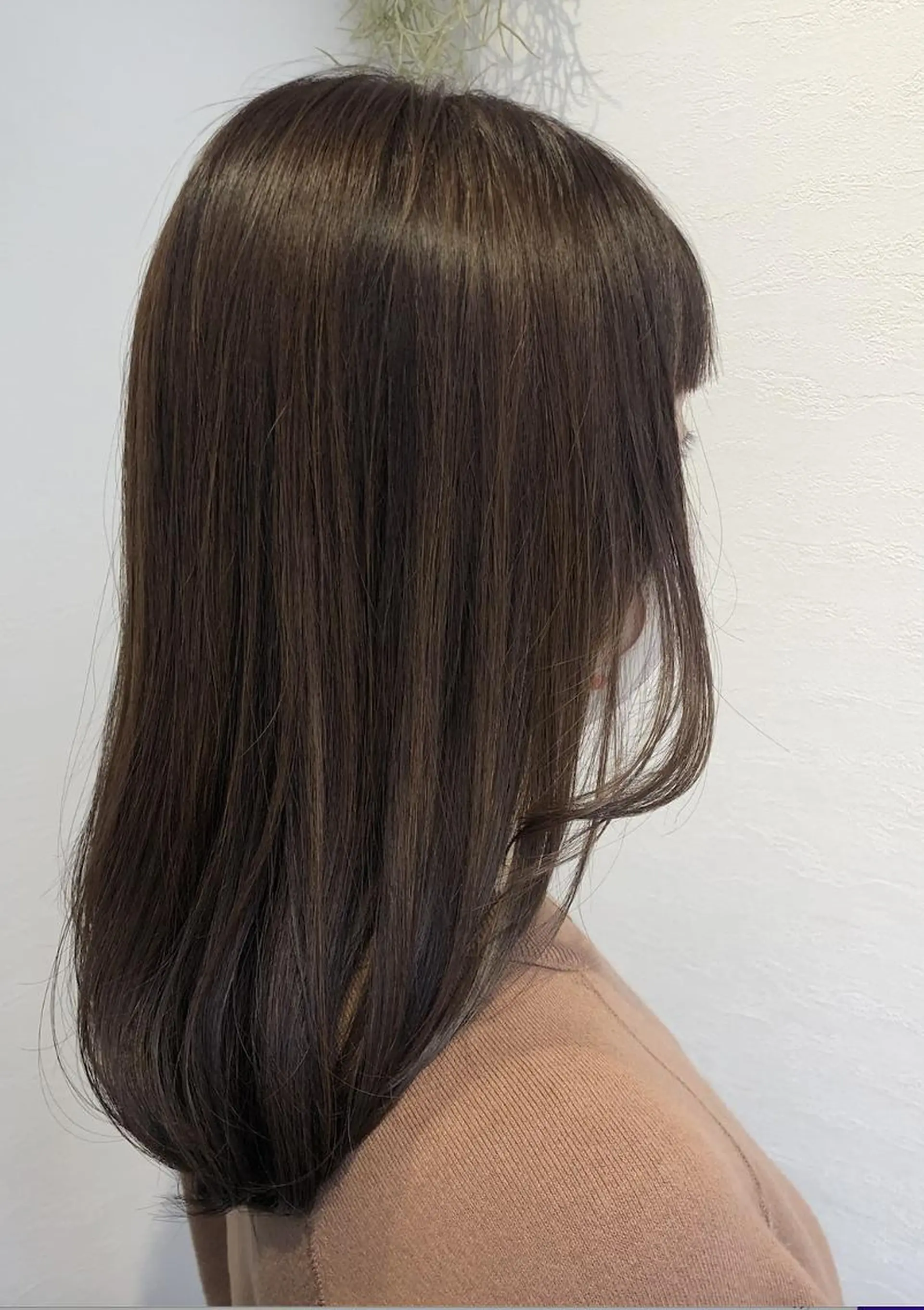 カラー セミロング アッシュ ベージュカラー イルミナカラー 似合わせカット 🌹艶髪カラー🌹 津田晴加【西荻窪】のヘアスタイル