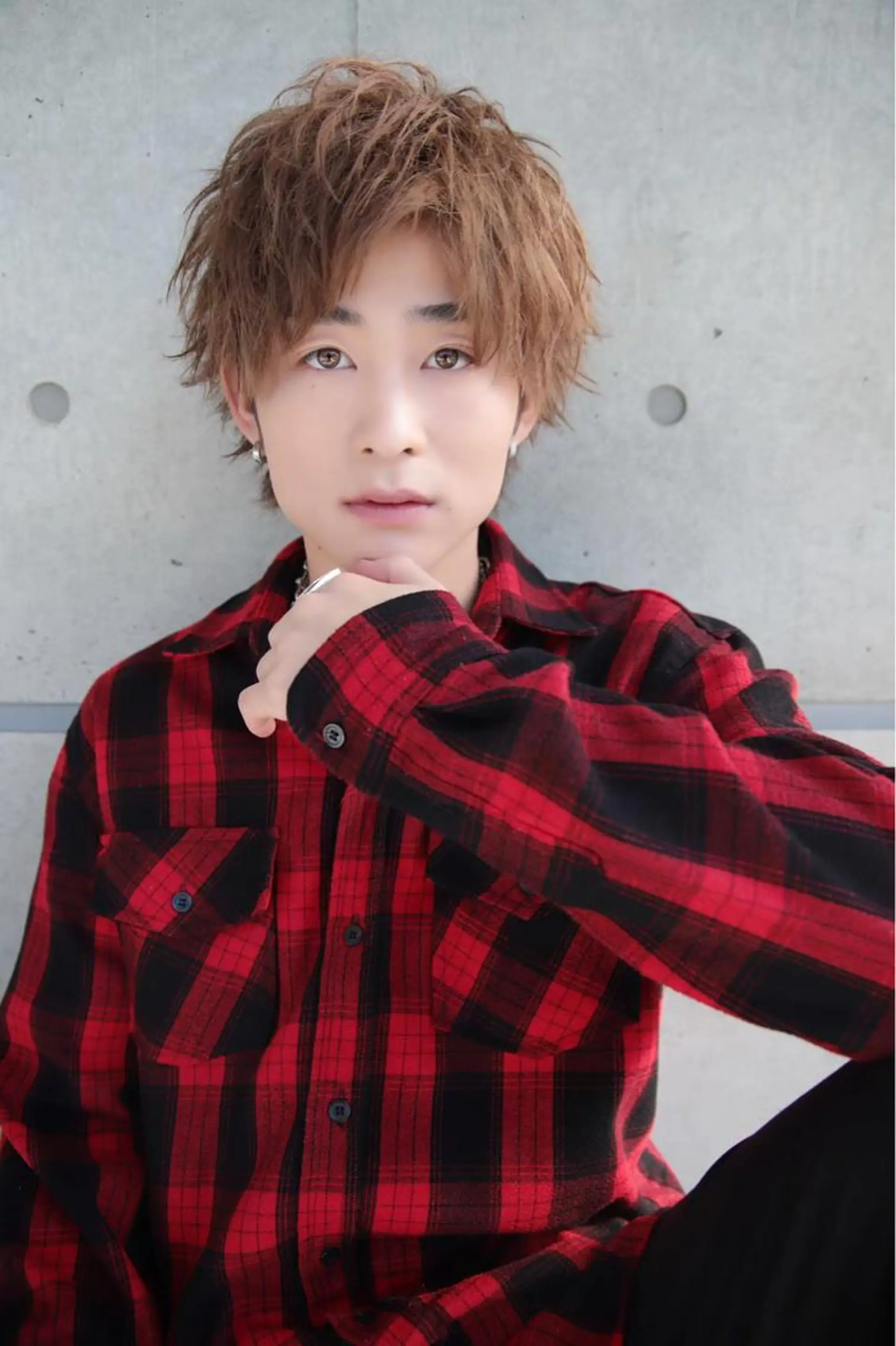 ショート カラー ヘアアレンジ メンズ ヘアカラー トリートメント ヘッドスパ ヘアセット ✨【公式】渋谷メンズ サロン BLUCK✨のヘアスタイル