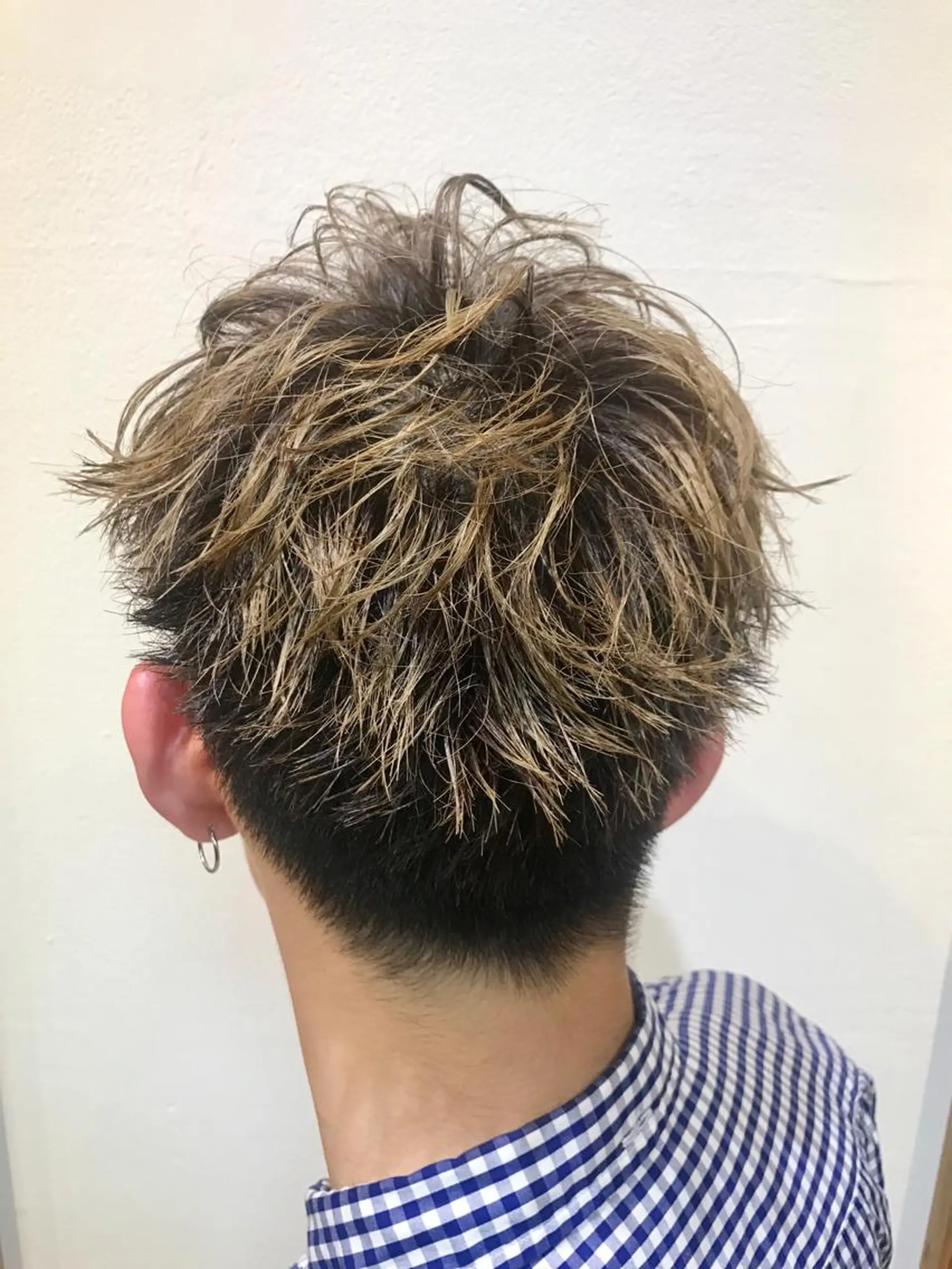 ショート メンズ 住本 大明のヘアスタイル