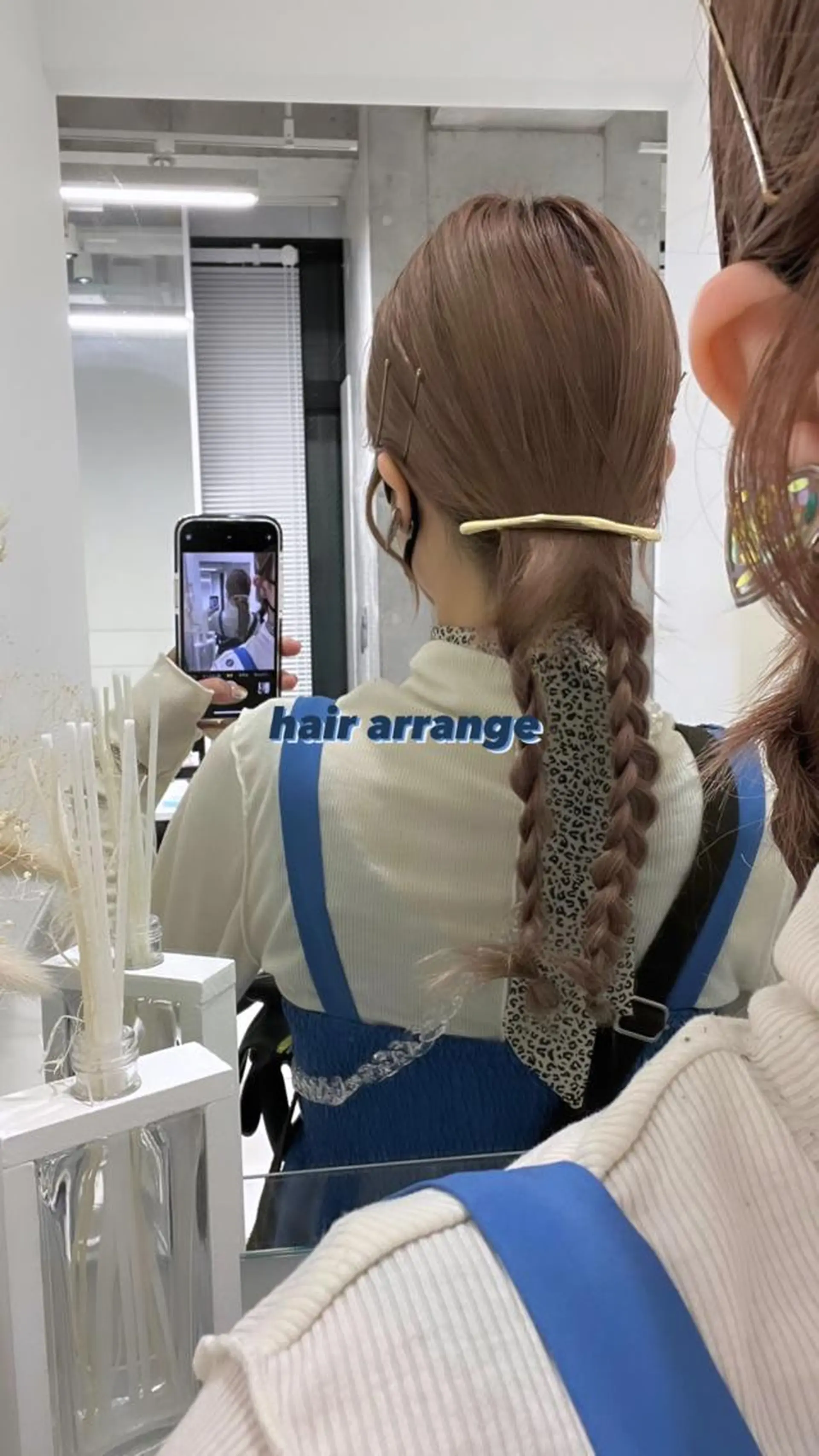 ロング ヘアアレンジ ねいるとあいの店キュプレ橘通店所属・harua キュプレ/アイリストのマツエク・マツパデザイン