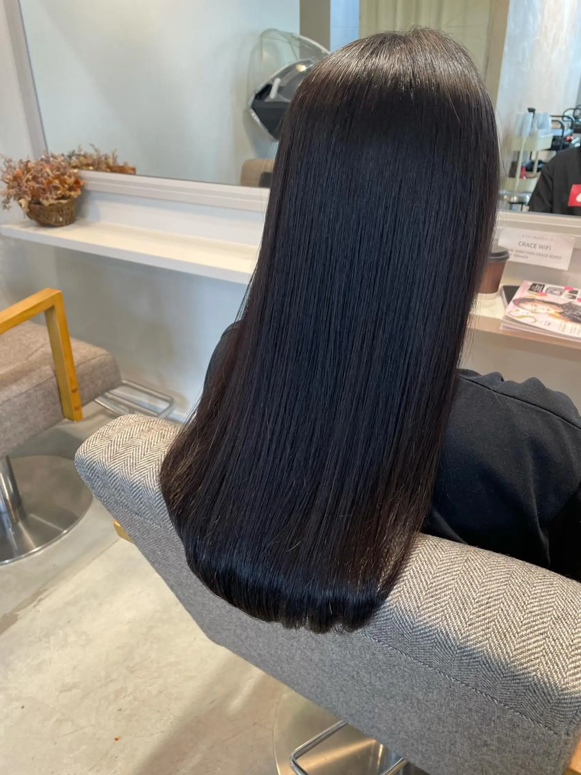 ロング 髪質改善 トリートメント CRACE「店長」 アヤカのヘアスタイル