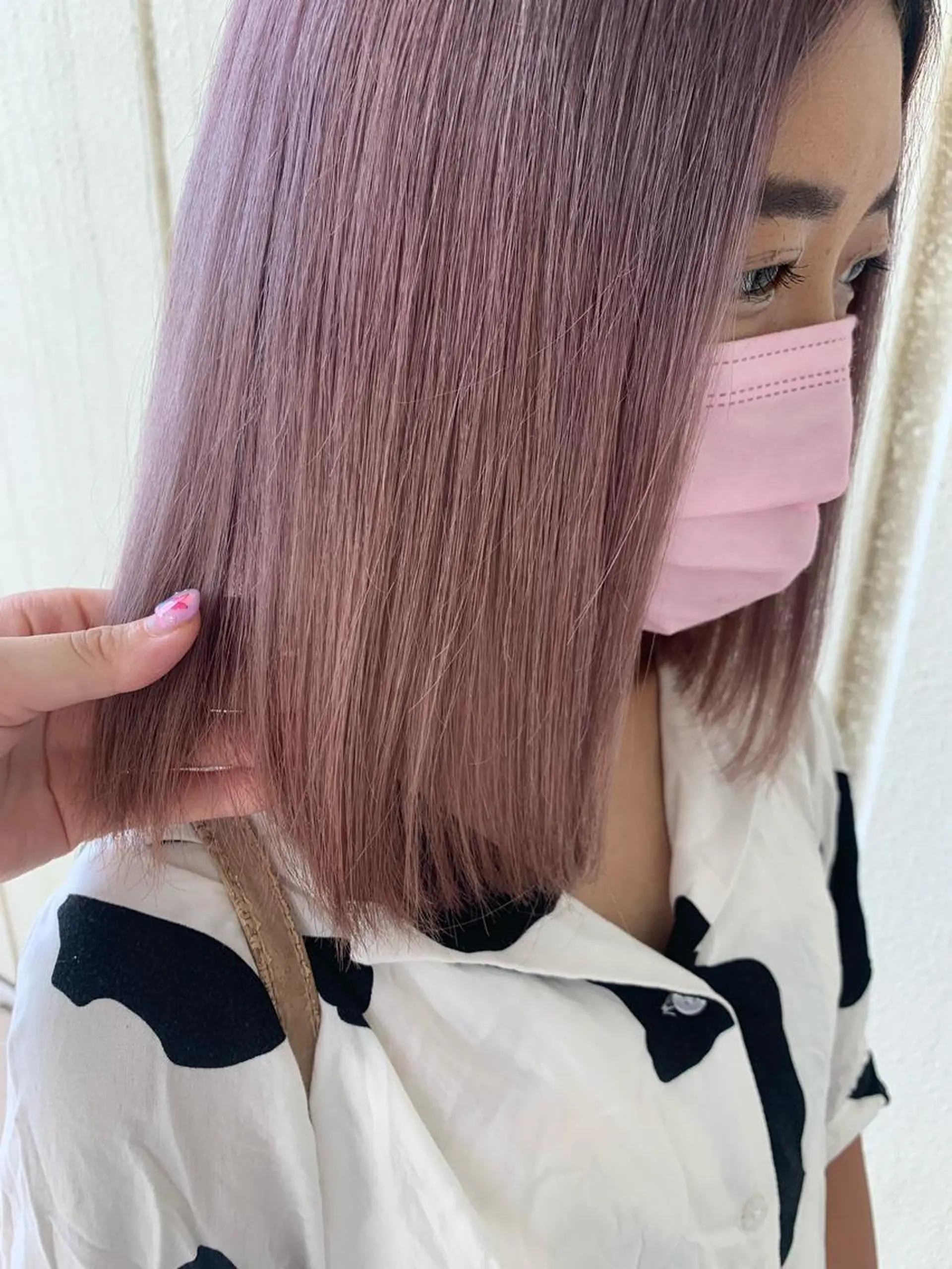 セミロング カラー 暖色専門美容師🎀 お客様満足度◎のヘアスタイル
