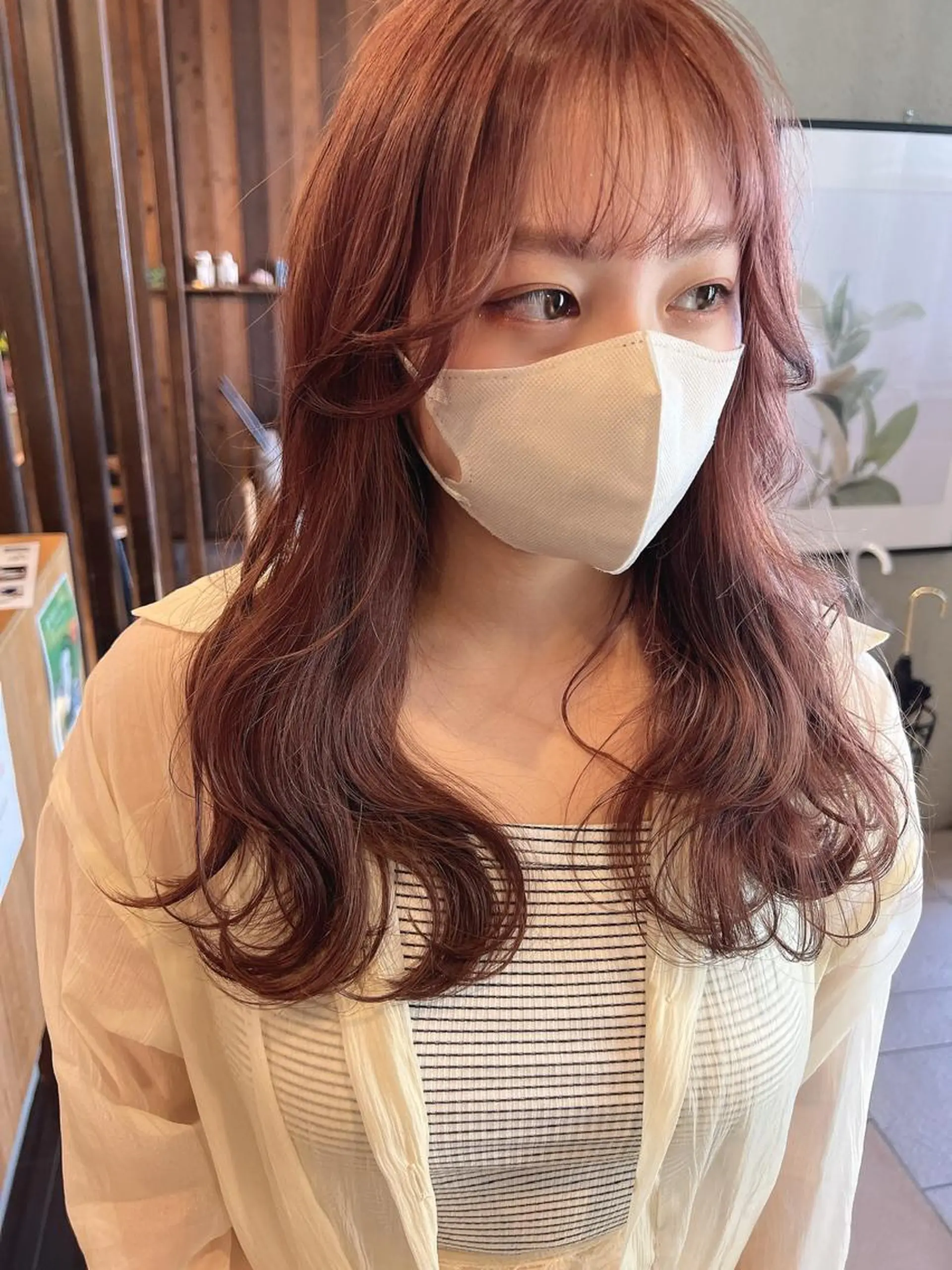 セミロング 具志 正太のヘアスタイル