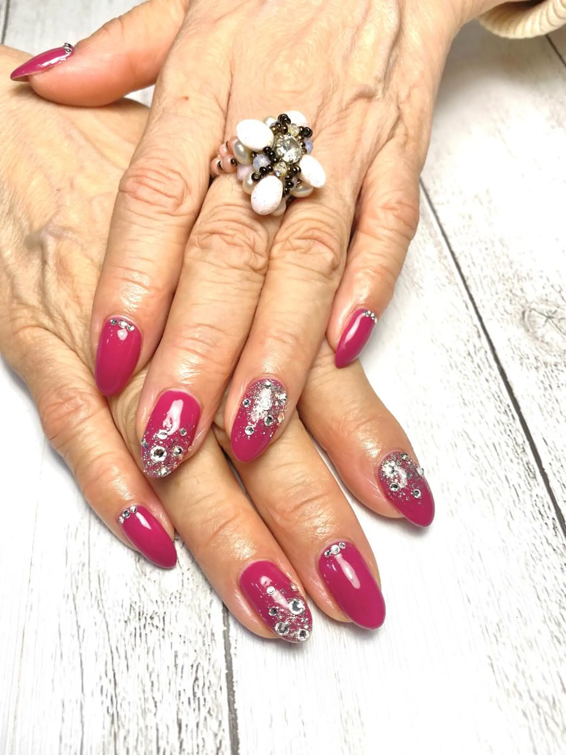 ネイル ハンドネイル 中岡 萌のネイルデザイン