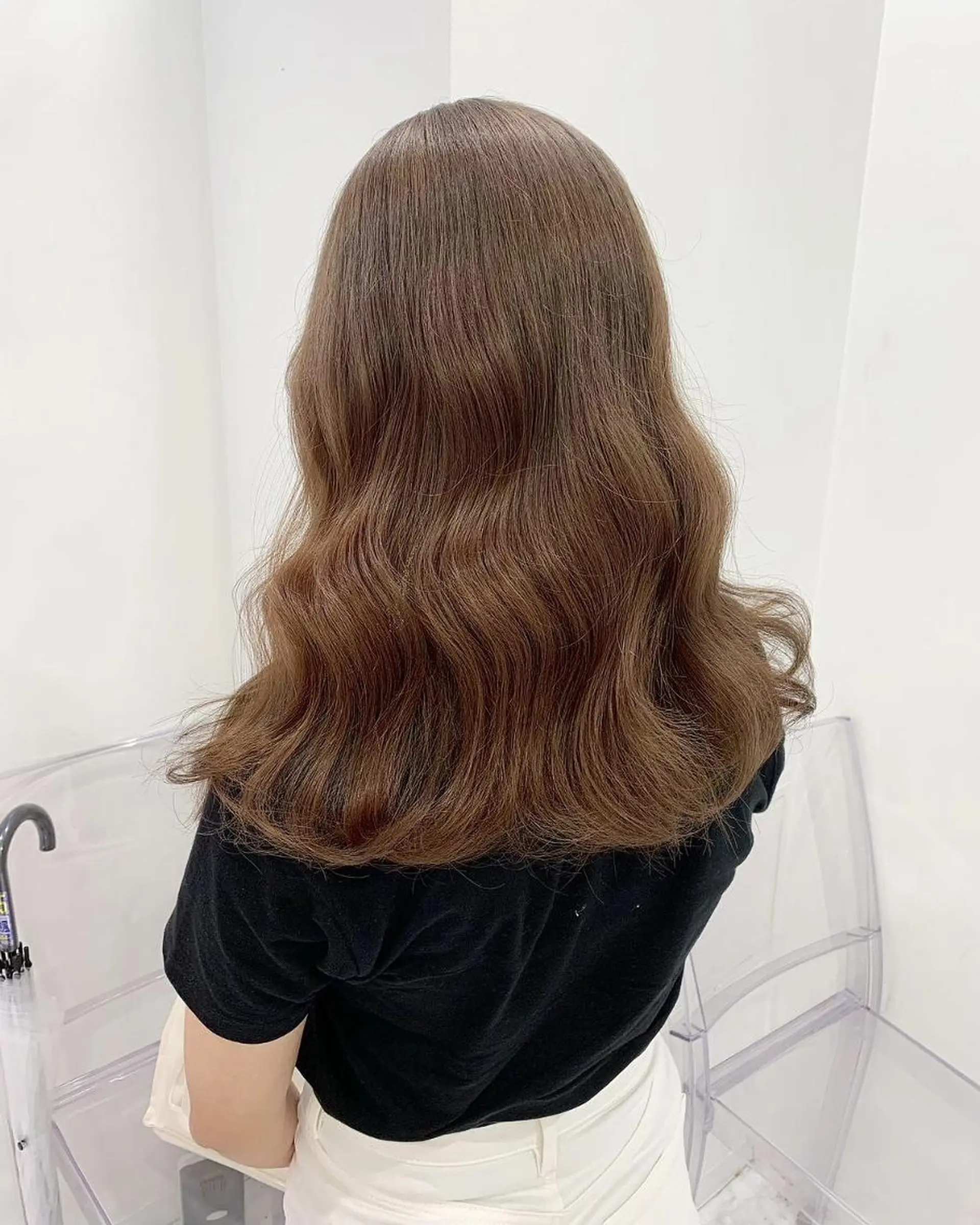 カラー 艶髪ハイトーンカラー 渋谷🥇ririkaのヘアスタイル