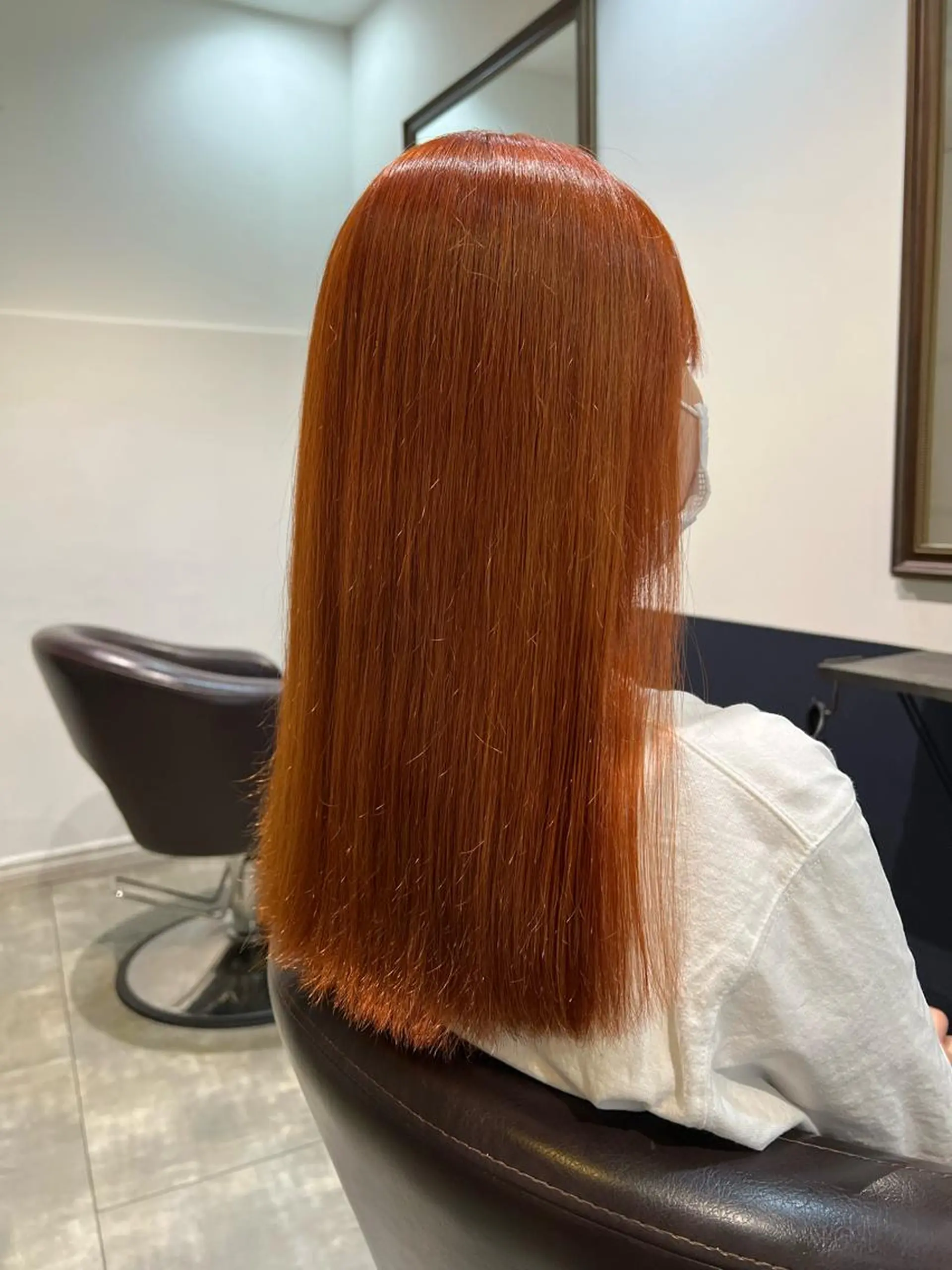 ロング カラー カット ヘアカラー トリートメント ケアブリーチ/ili 村上佳那多のヘアスタイル