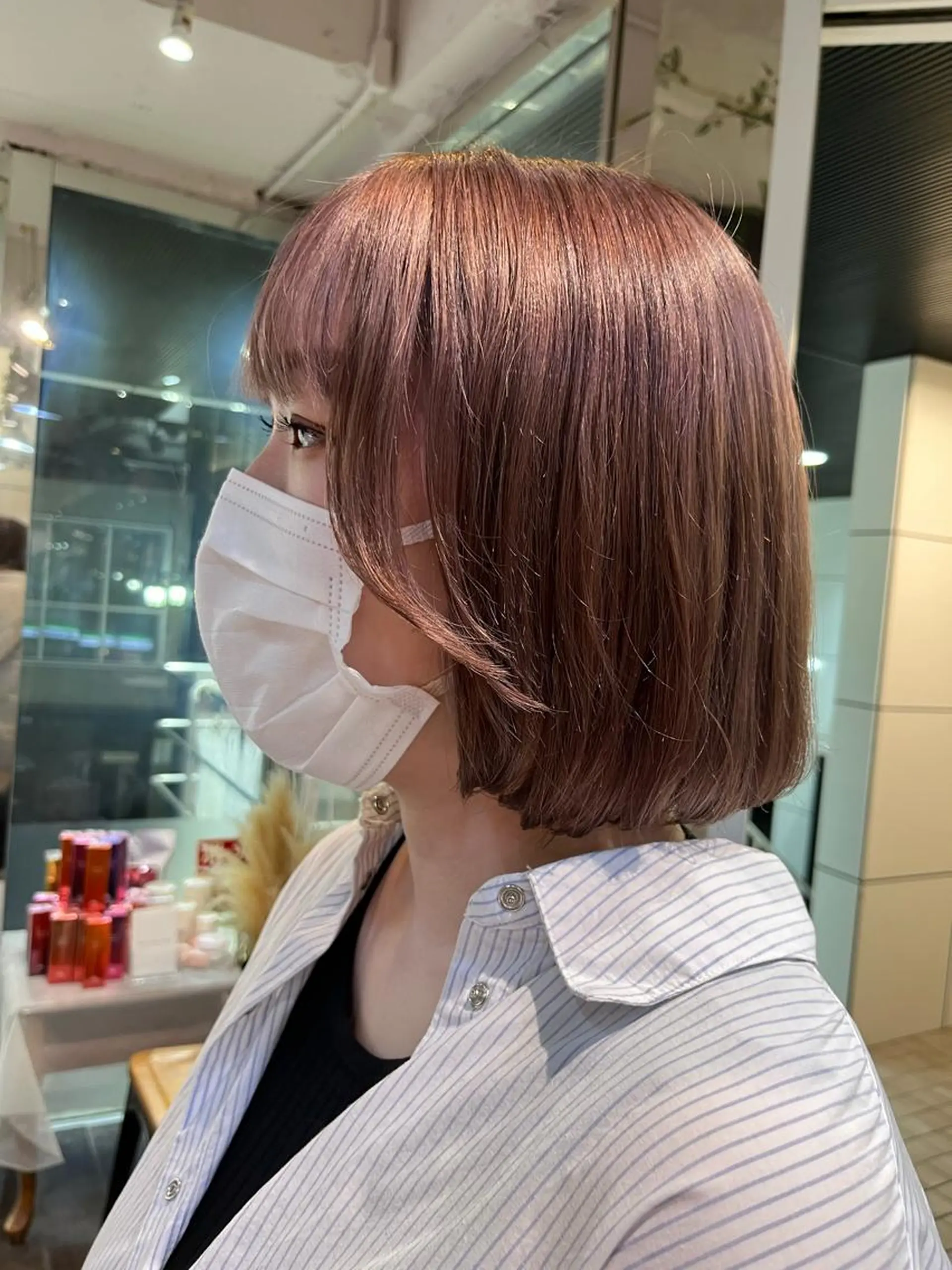 ショート カラー 💖デザインカラー/ タダ ハナカ💖のヘアスタイル