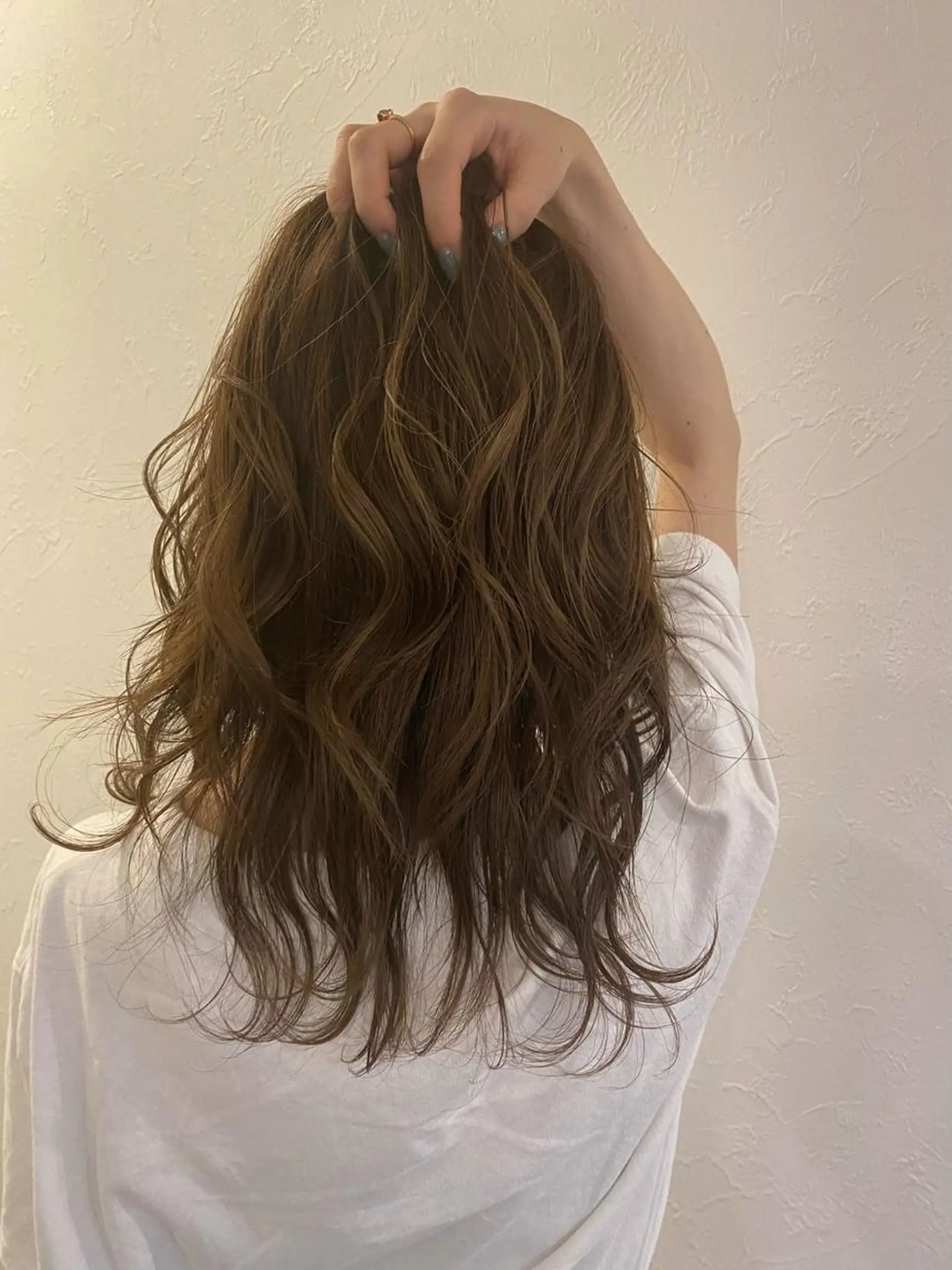 セミロング カラー m ā l o. マァロのヘアスタイル