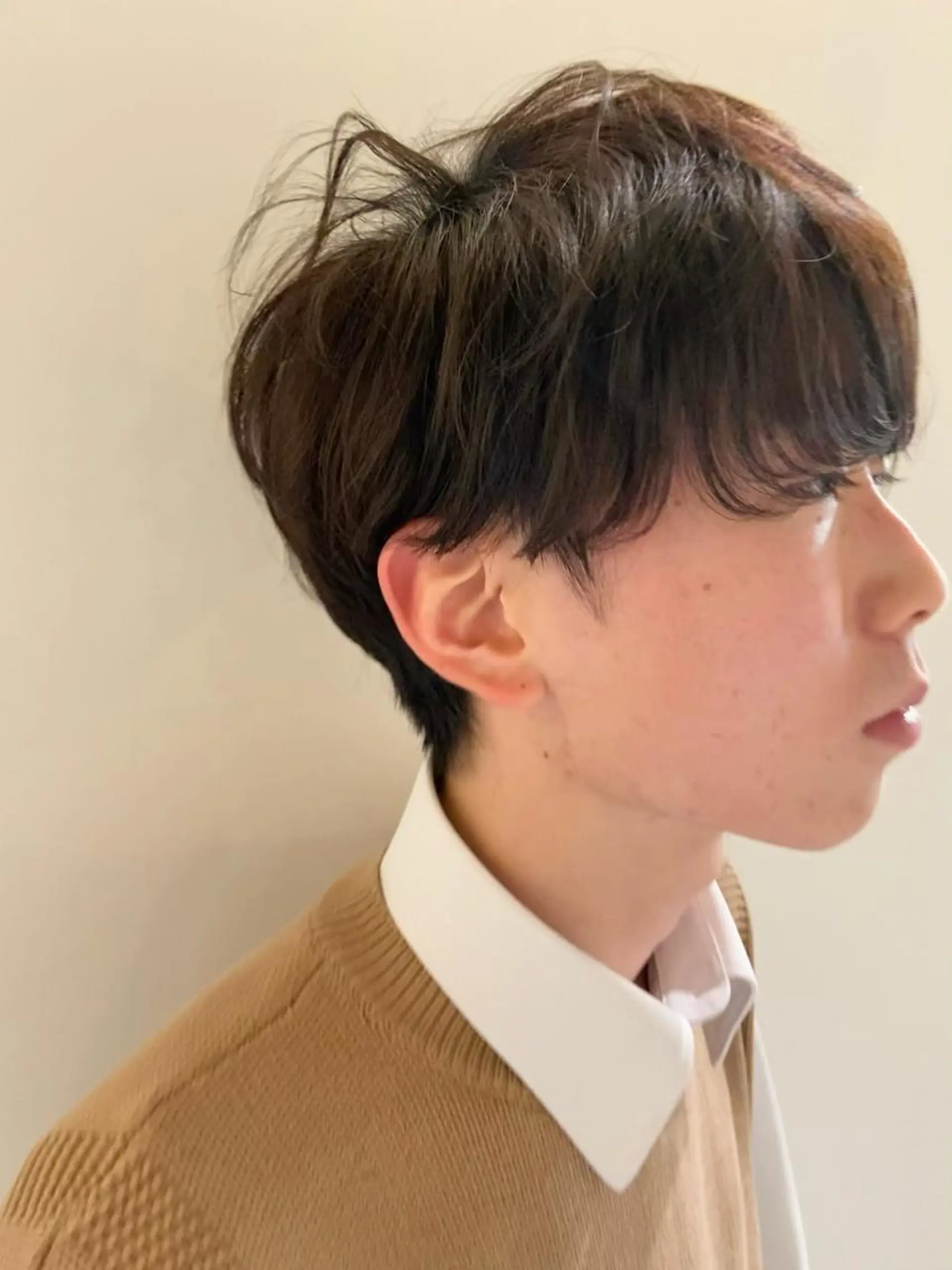 パーマ メンズ マッシュ メンズパーマ 田中 あやなのヘアスタイル