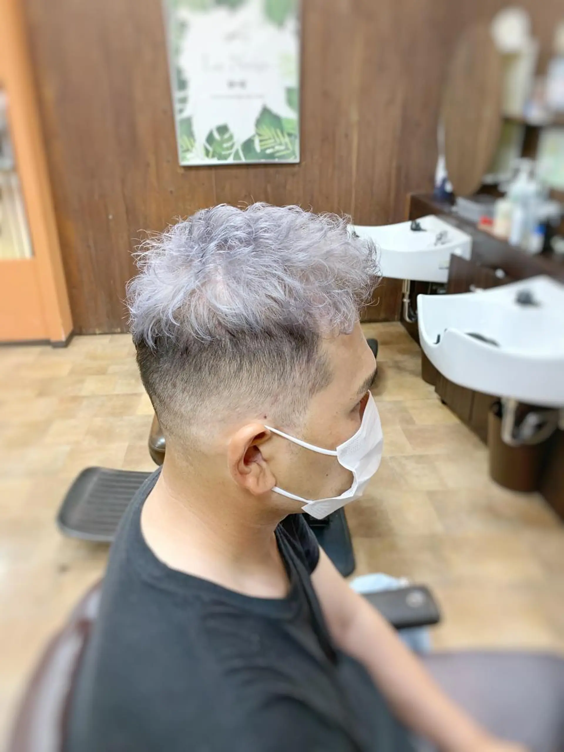 ショート カラー Laneige 北加賀屋所属・三谷 天兵のヘアスタイル