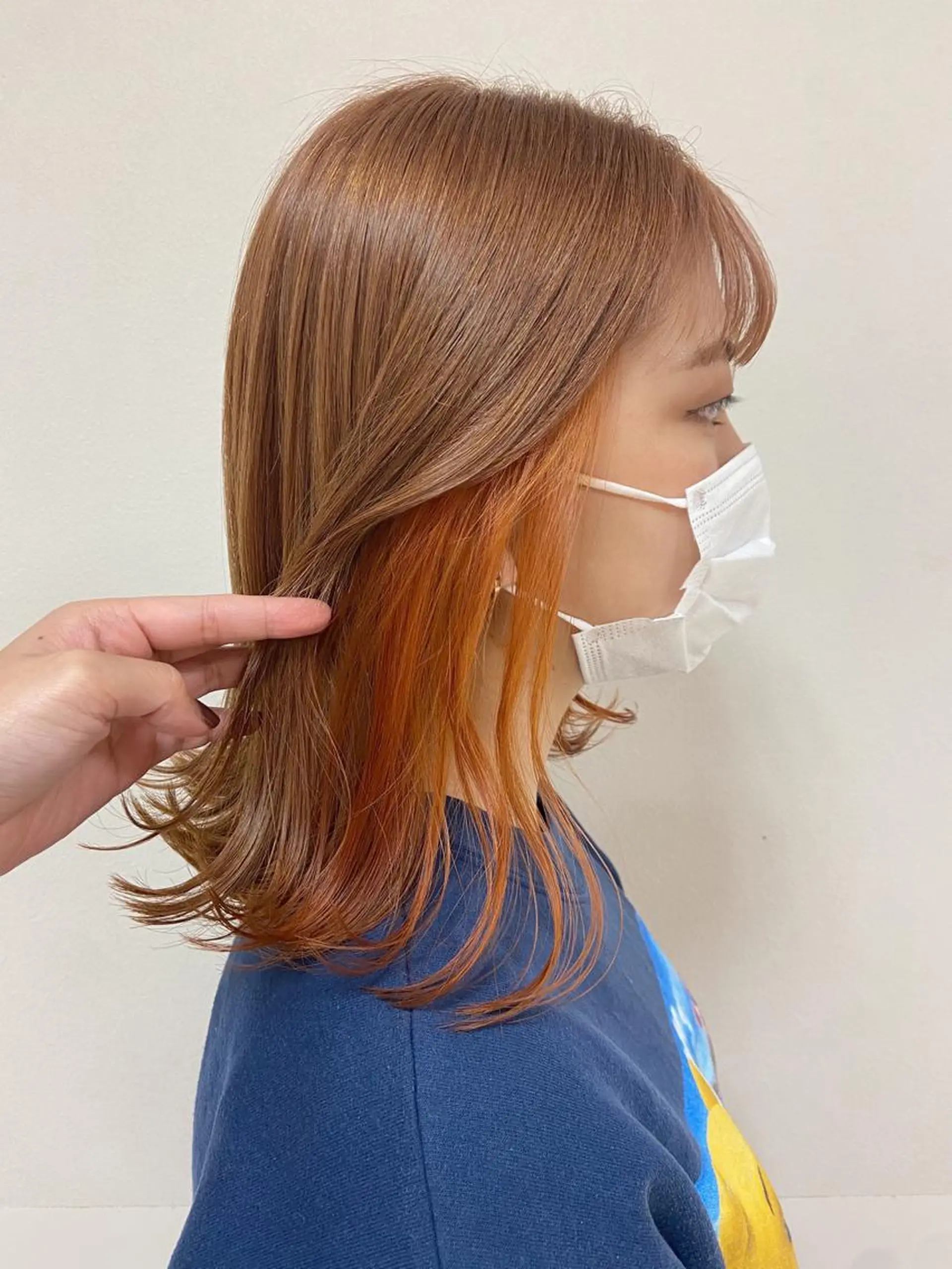 セミロング カラー 【カラーリスト】 Likka.のヘアスタイル