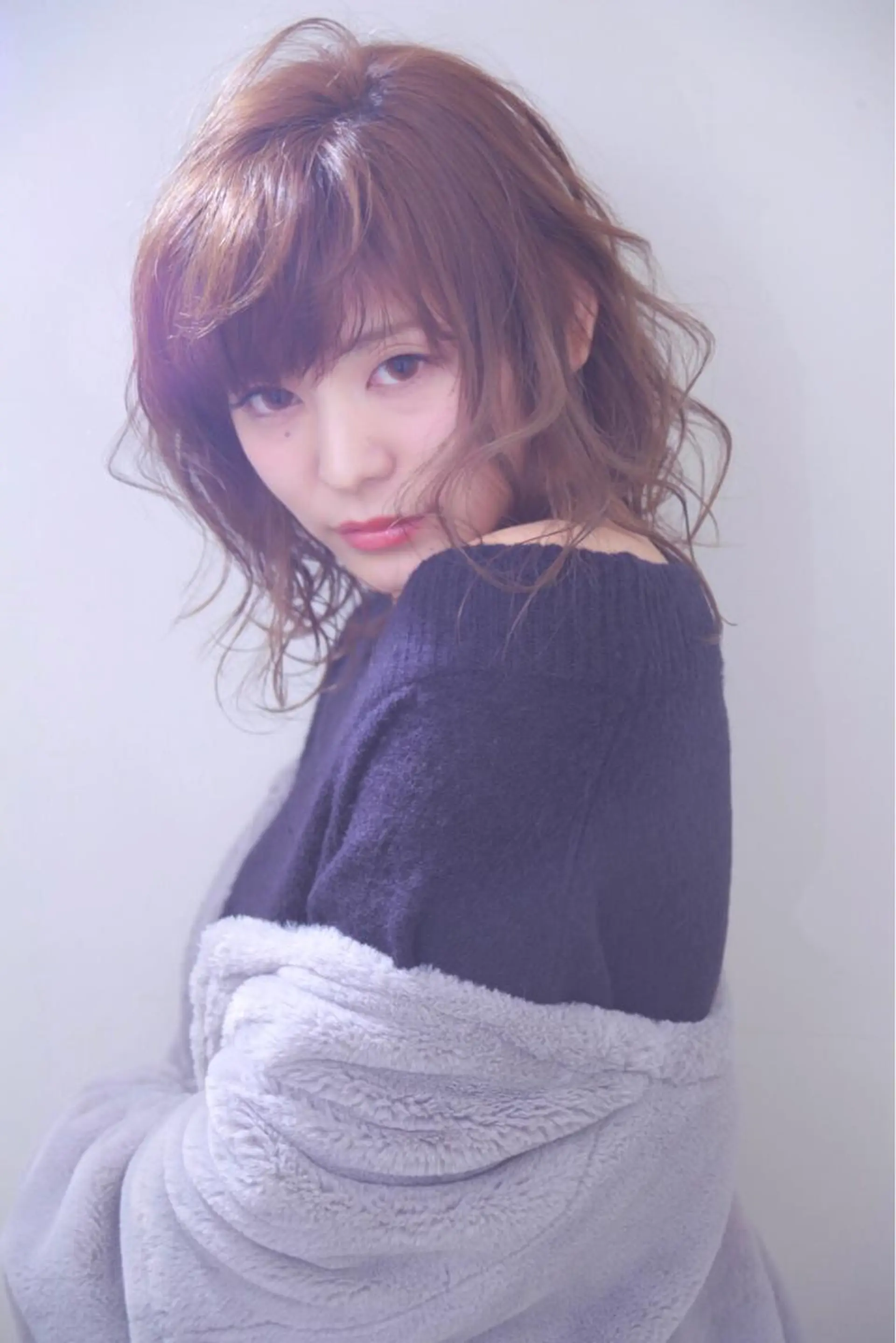 ミディアム 伊藤 裕貴のヘアスタイル