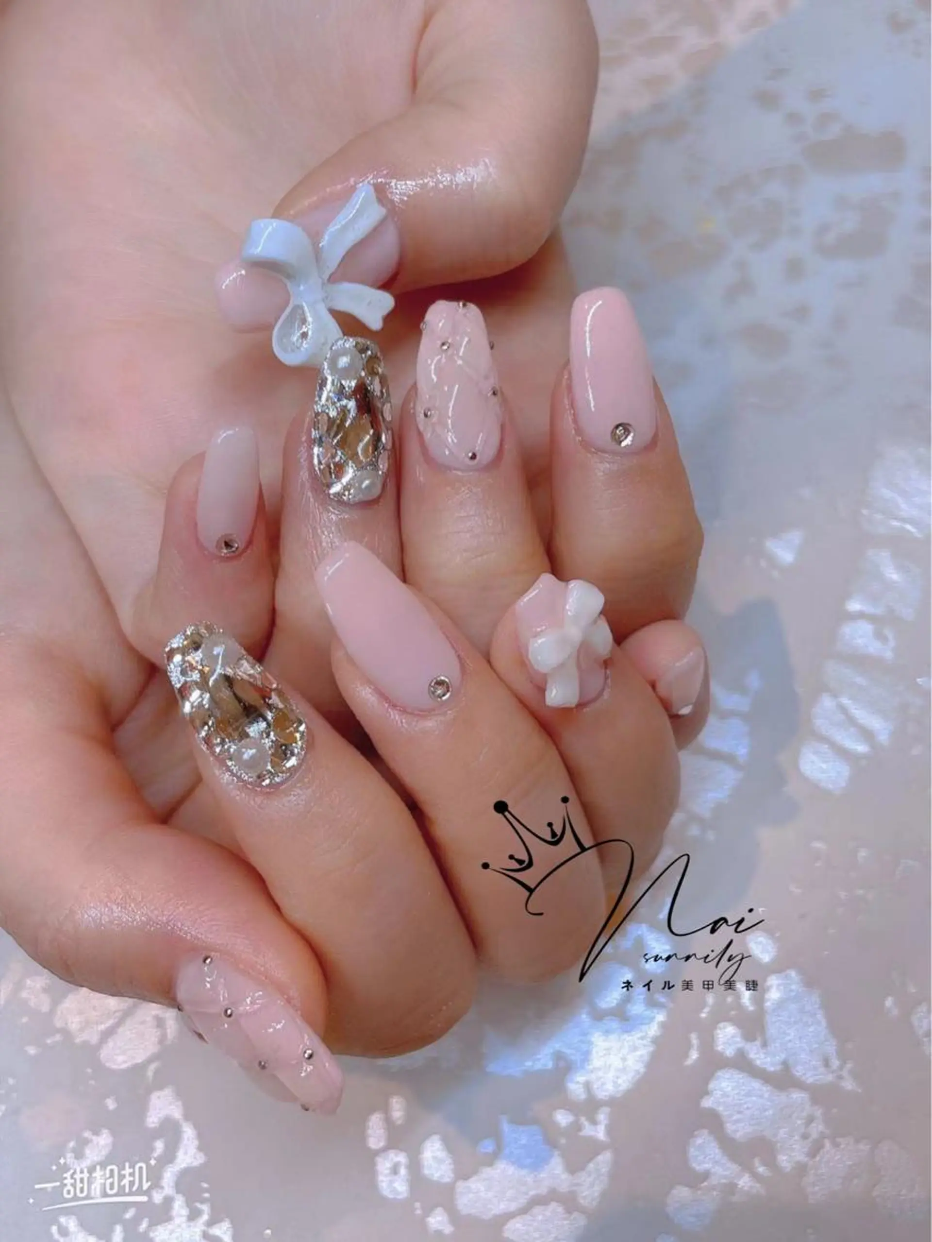 ネイル 長さだし専門店 M2　rikaのネイルデザイン